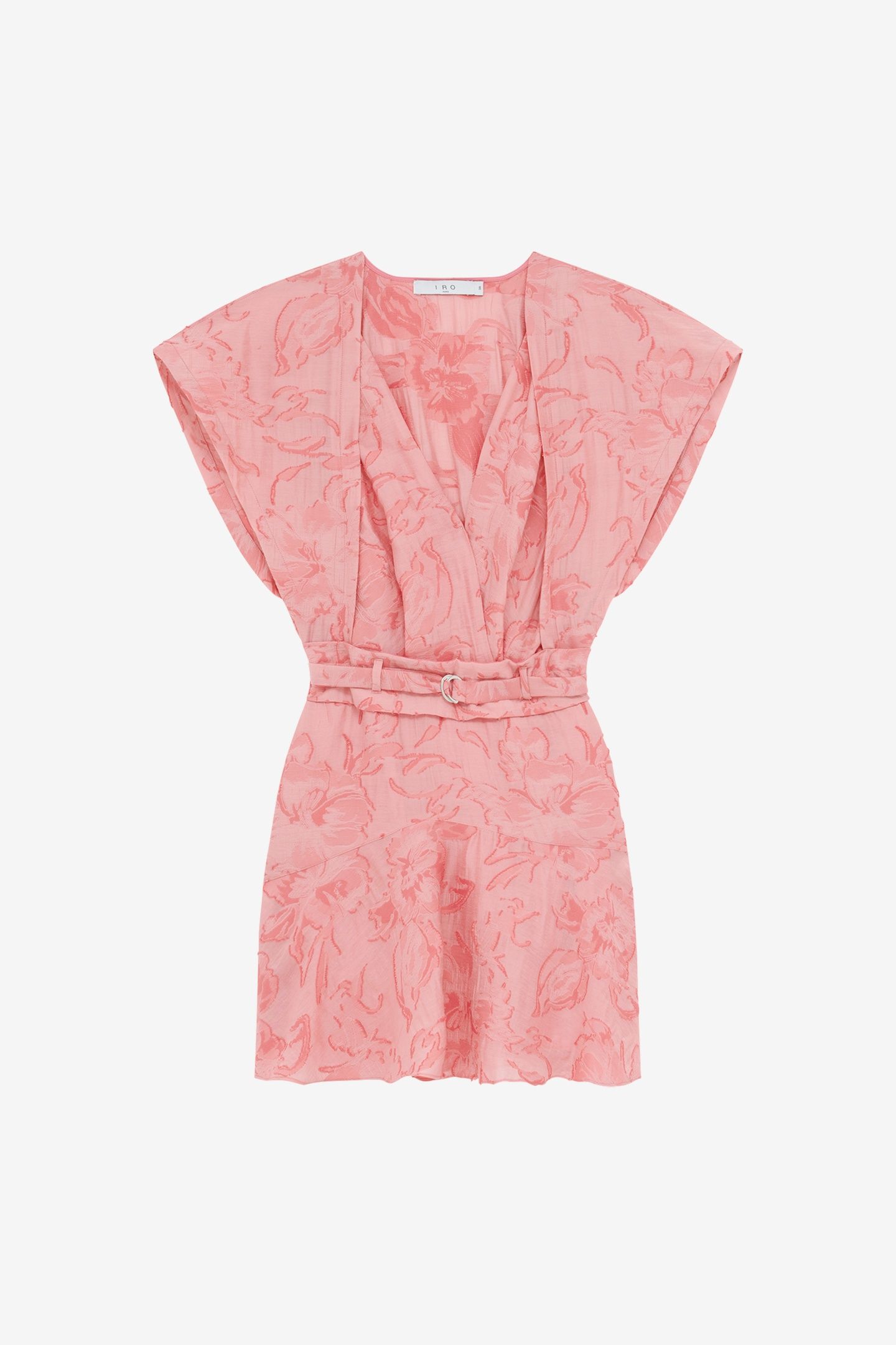 FABIANA DRESS CORAL PINK 2