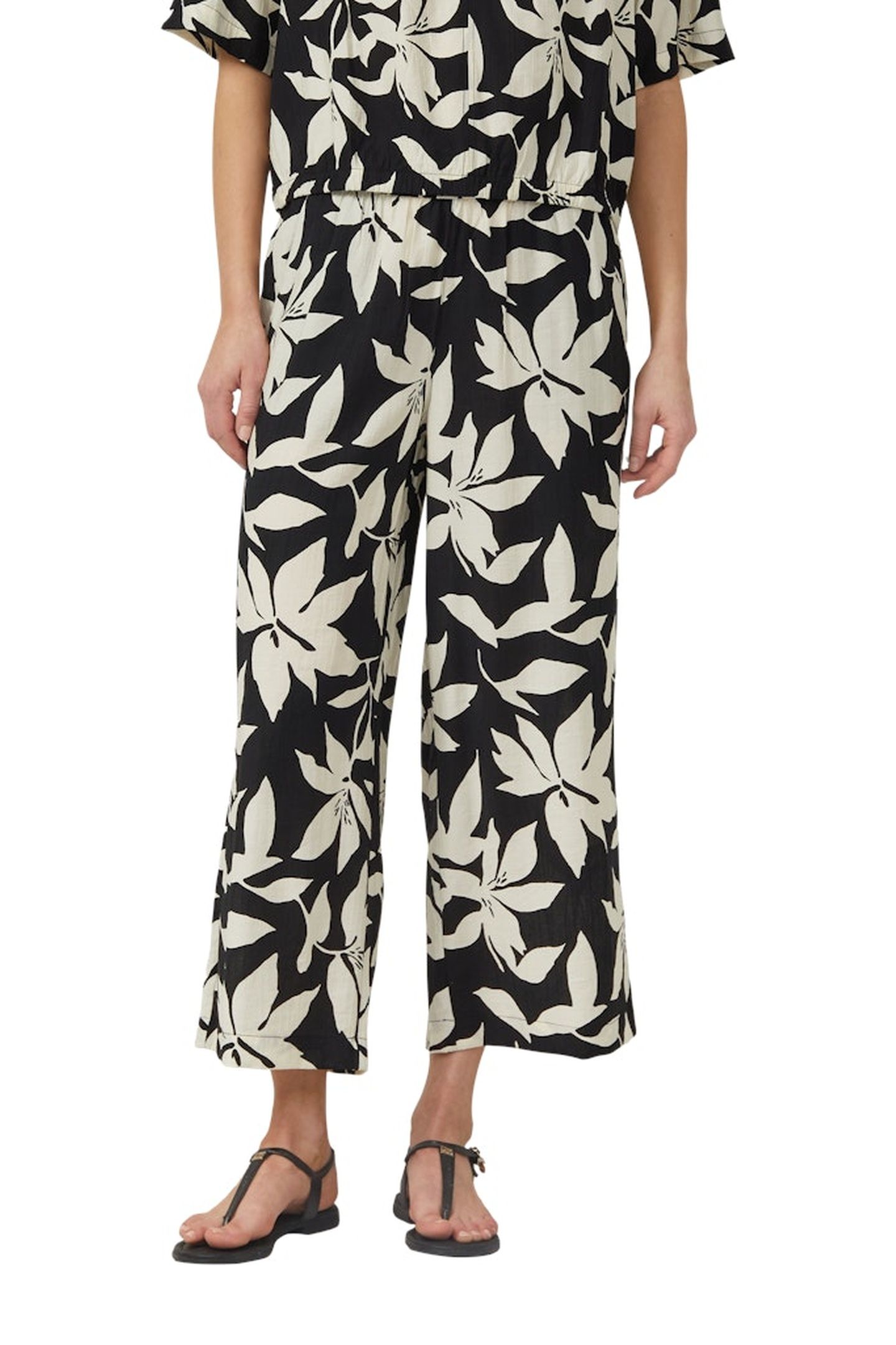 S.OLIVER PANTS BLACK 1