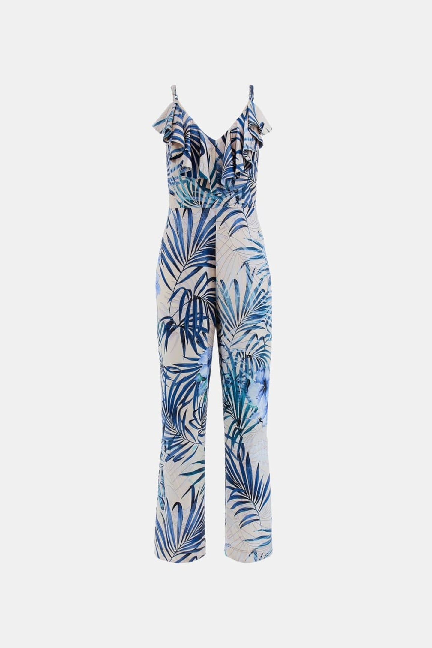GUESS ECO ALICE SLINKY OVERALL FIJI PALM PRINT 1