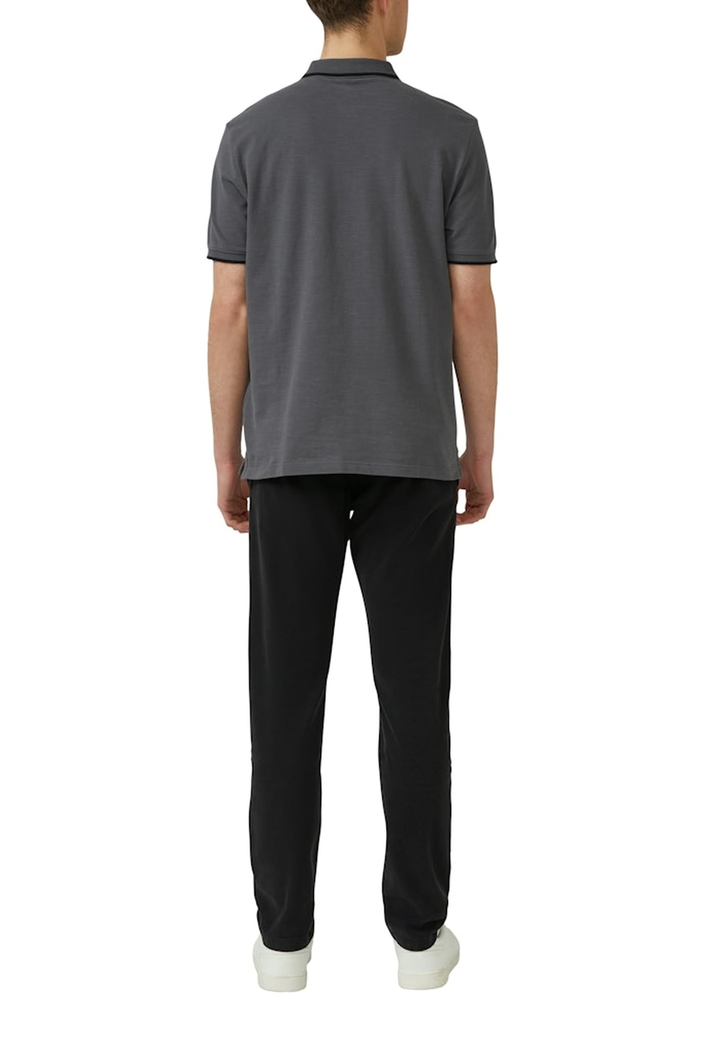 S.OLIVER POLOSHIRTS GREY/BLACK 3