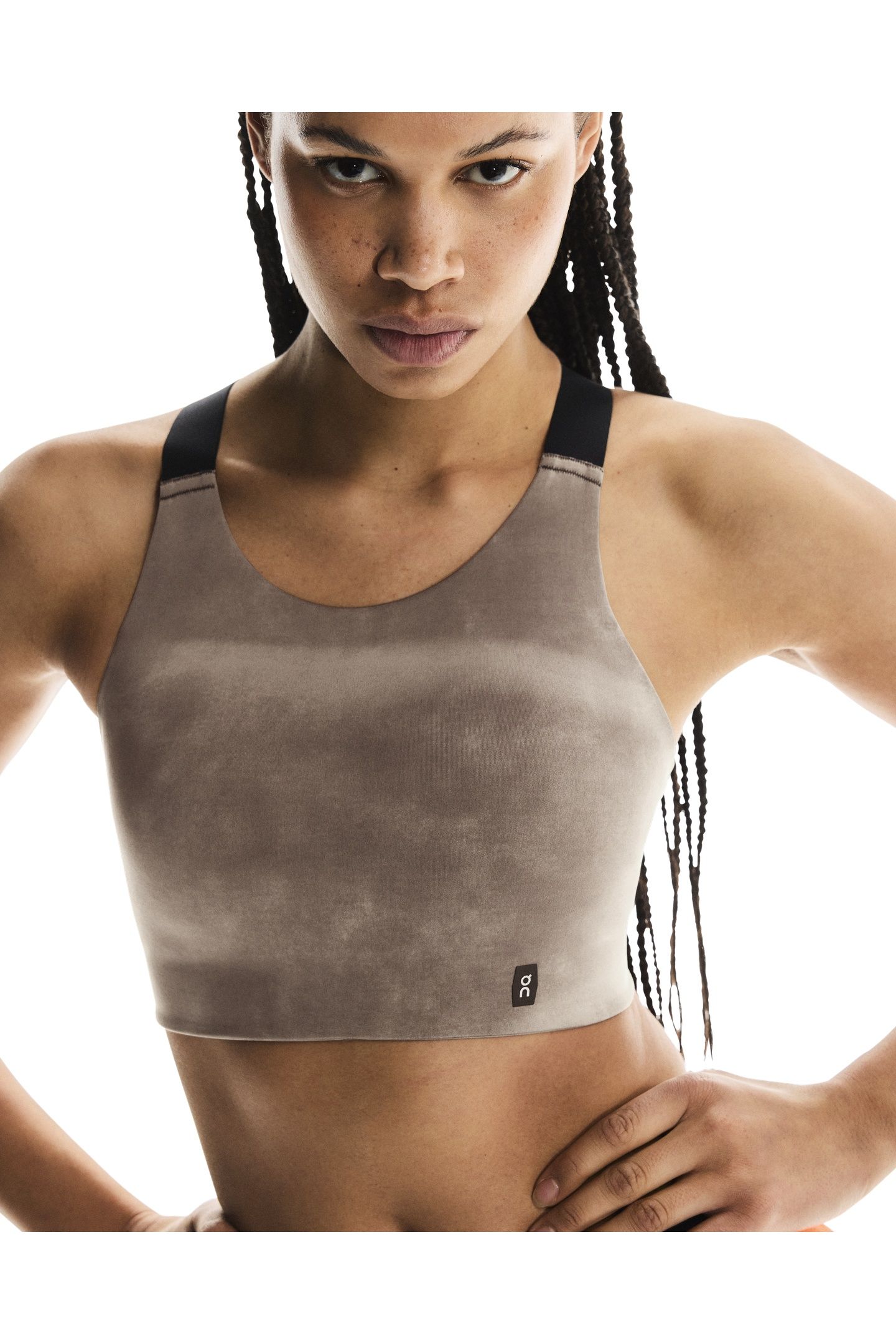 PERFORMANCE BRA AOP 1 W CINDER | BLACK CINDER | BLACK 3