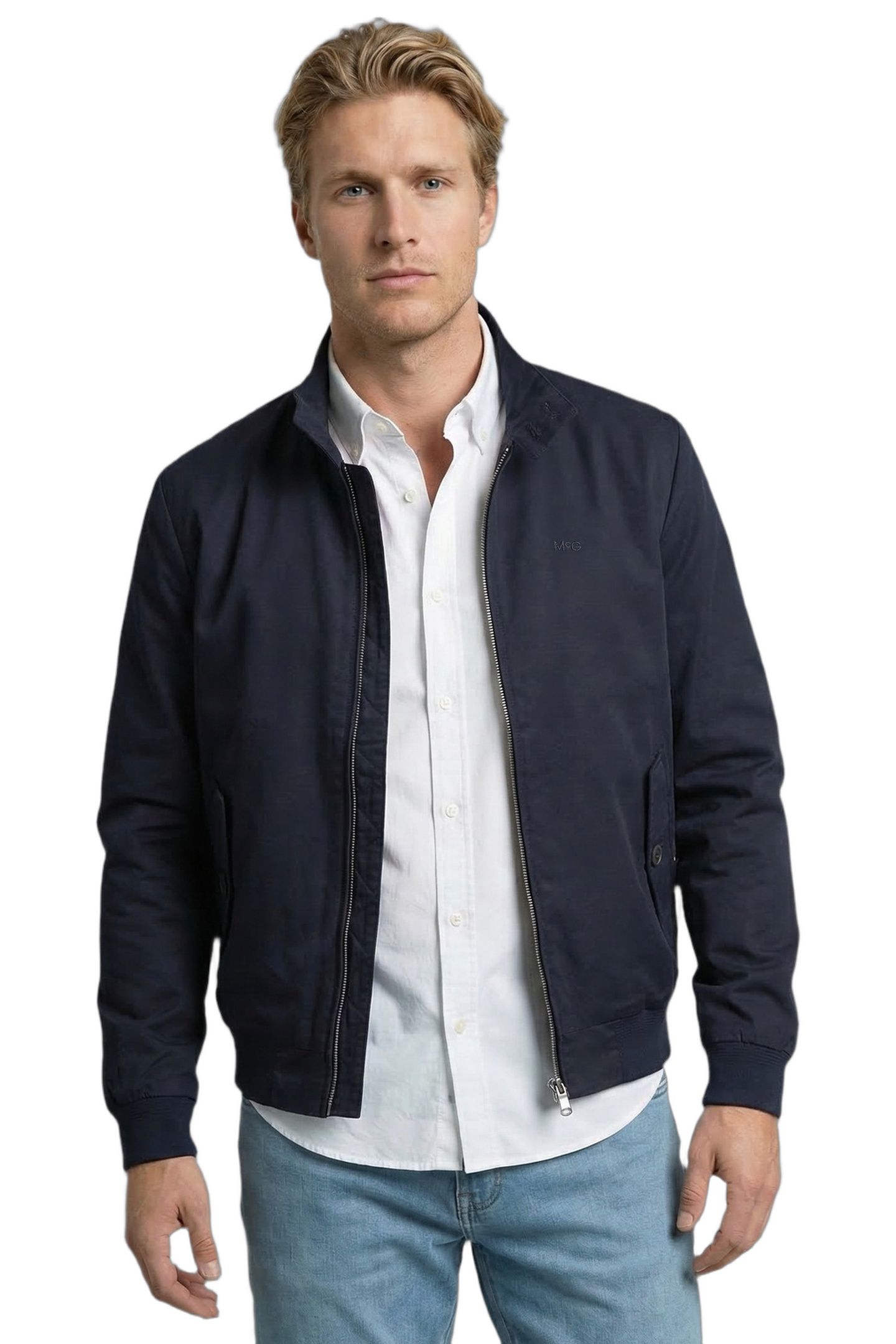 CLASSIC BOMBER JACKET NAVY 1