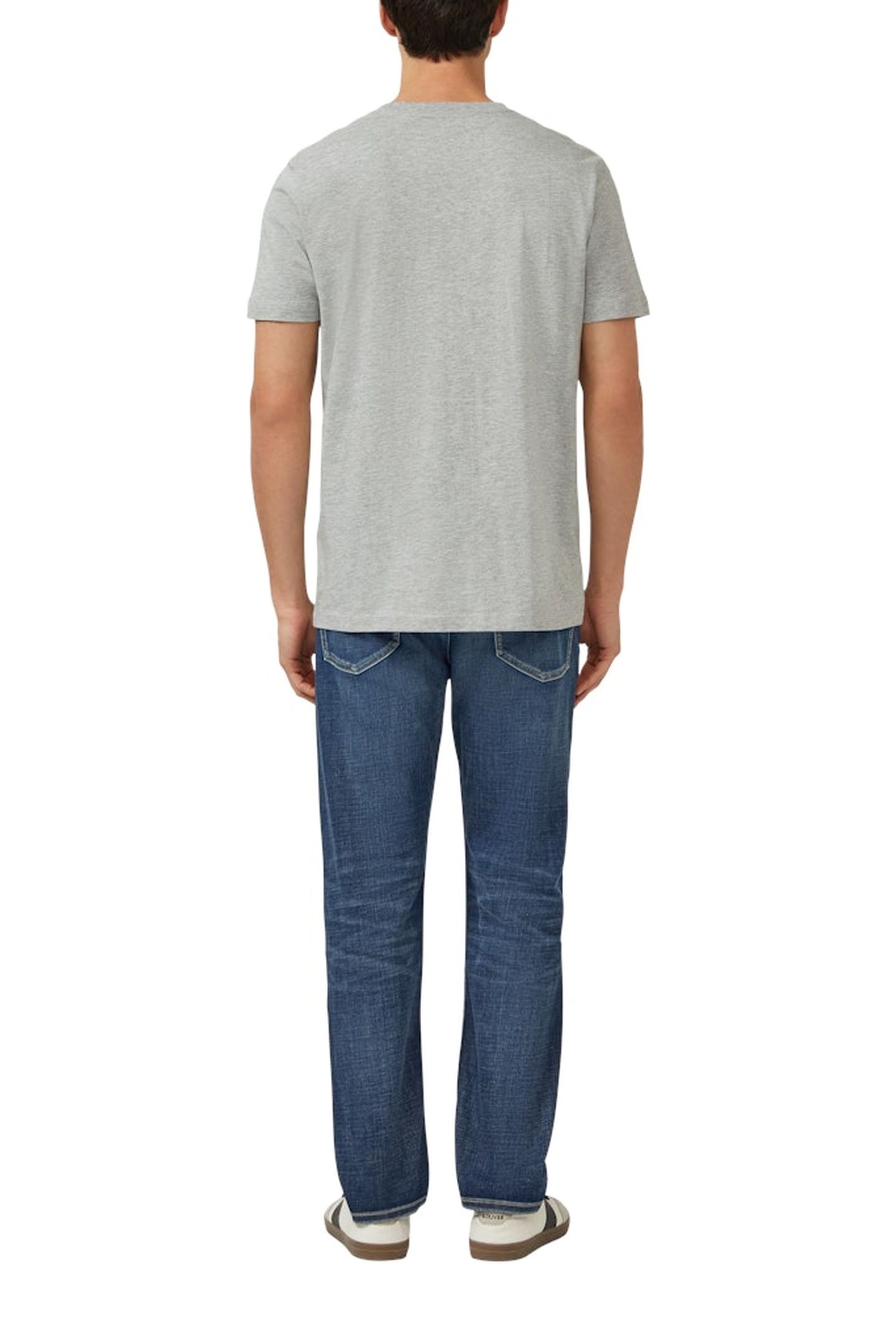 S.OLIVER T-SHIRTS GREY/BLACK 5