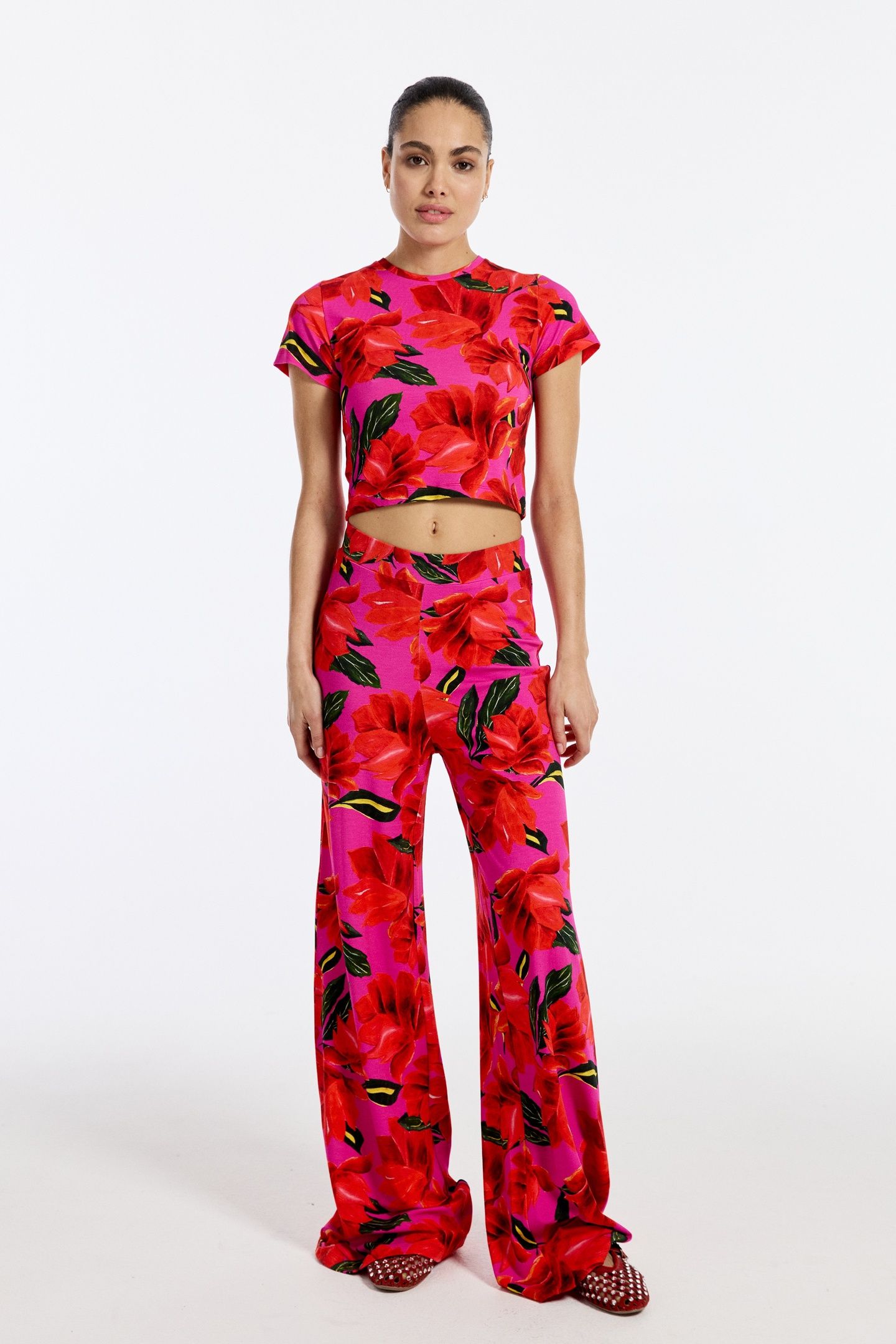 MARIE CROPPED TOP RED 2