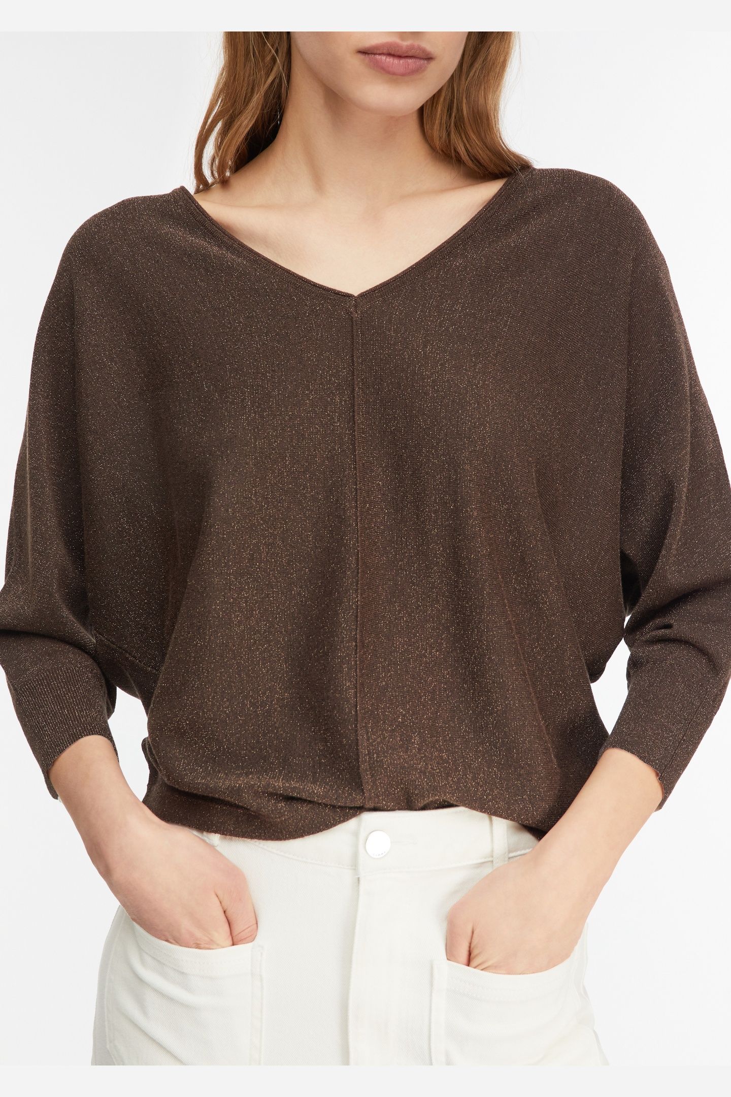 COMMA PULLOVER BROWN 4