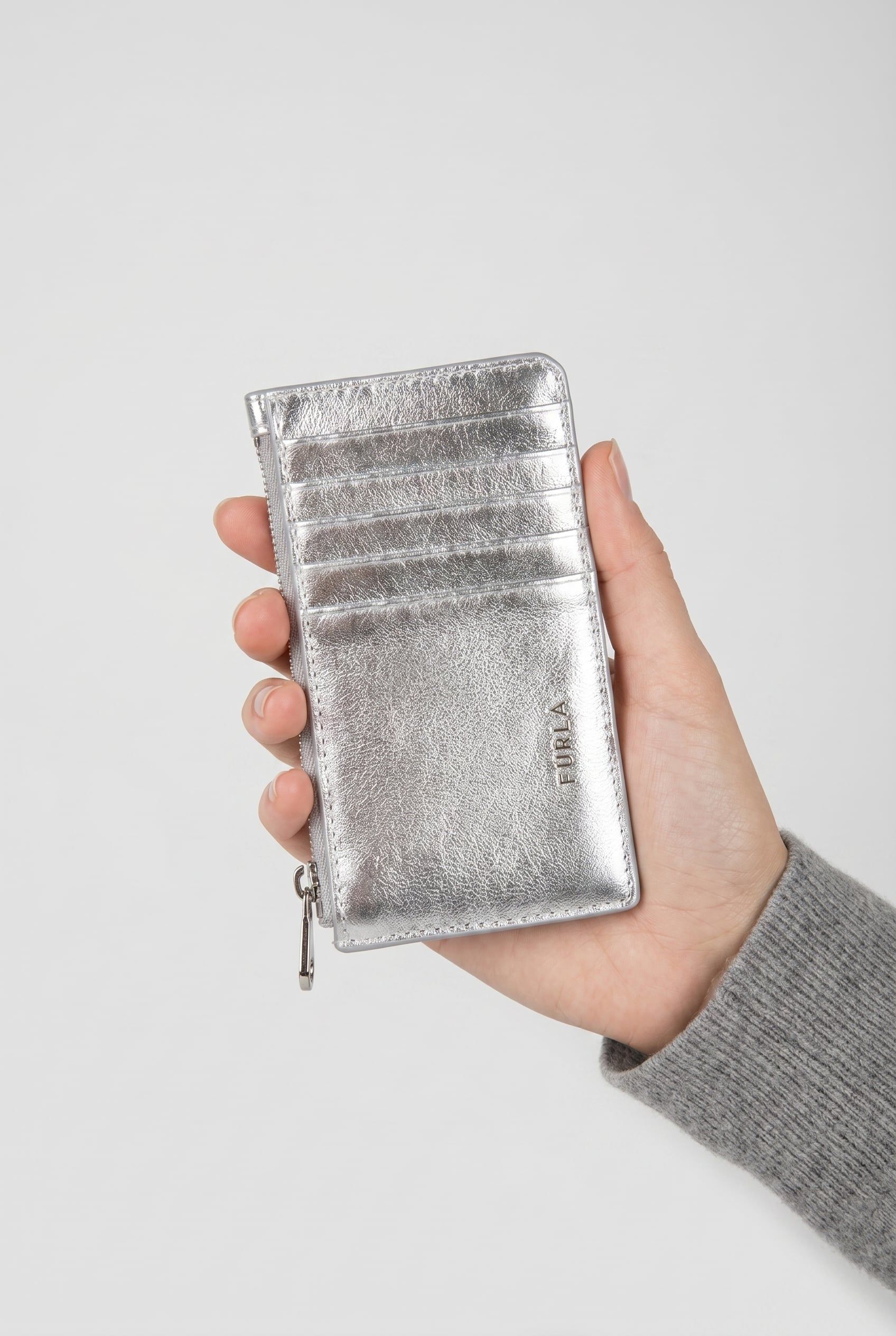 CLASSIC MEDIUM LONG CREDIT CARD CASE COLOR SILVER 3