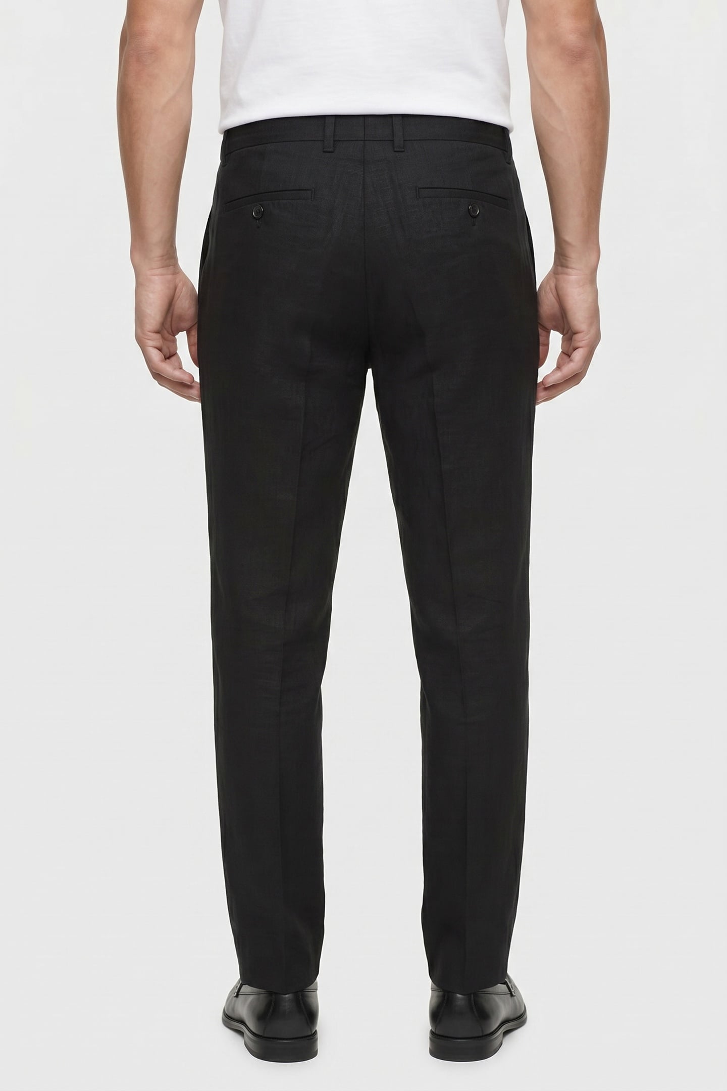 BLEECKER PANTS - BOOTCUT PANTS WITH SLIG BLACK 2