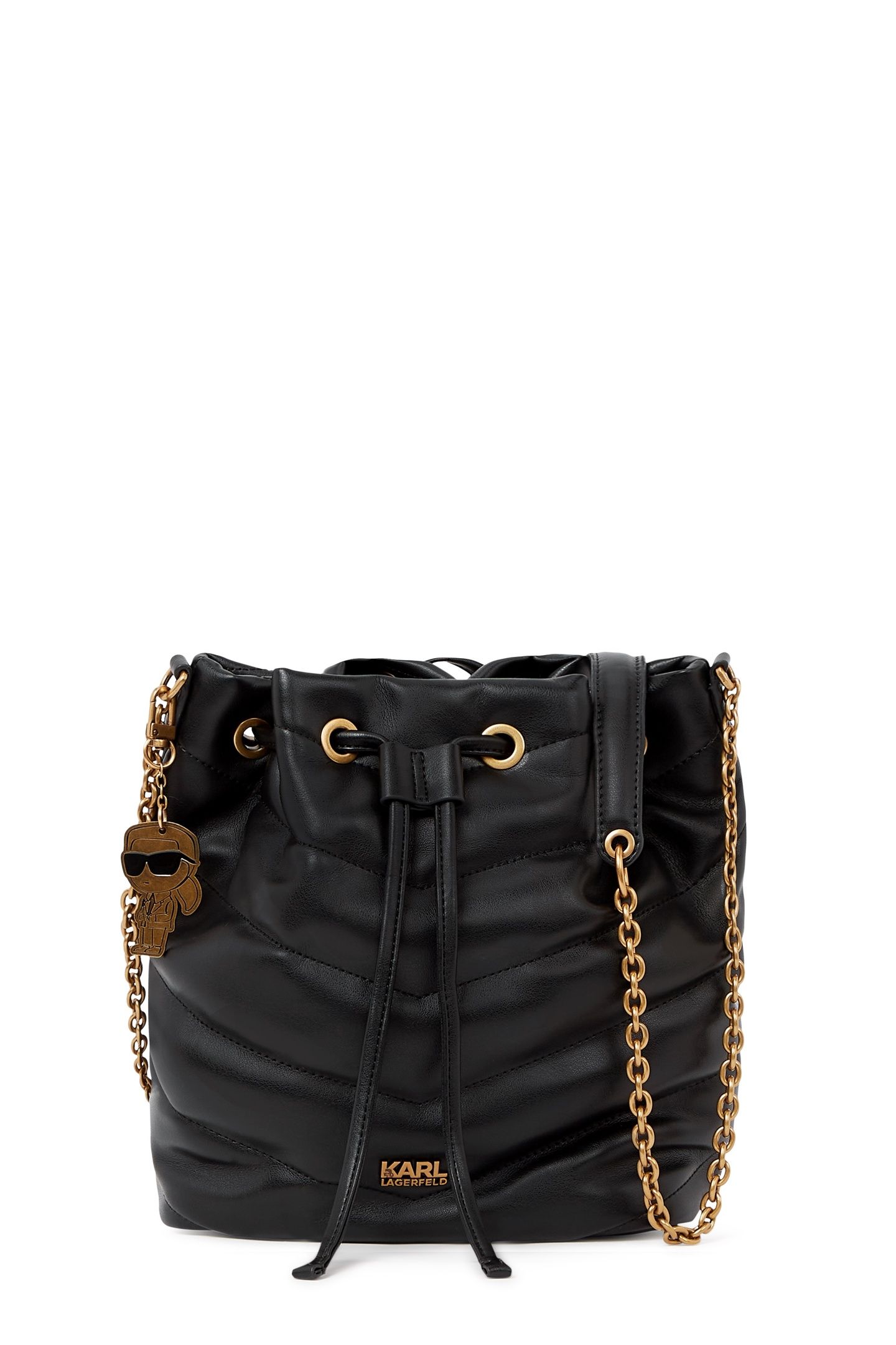 IKON SEASONAL BUCKET BAG BLACK 1