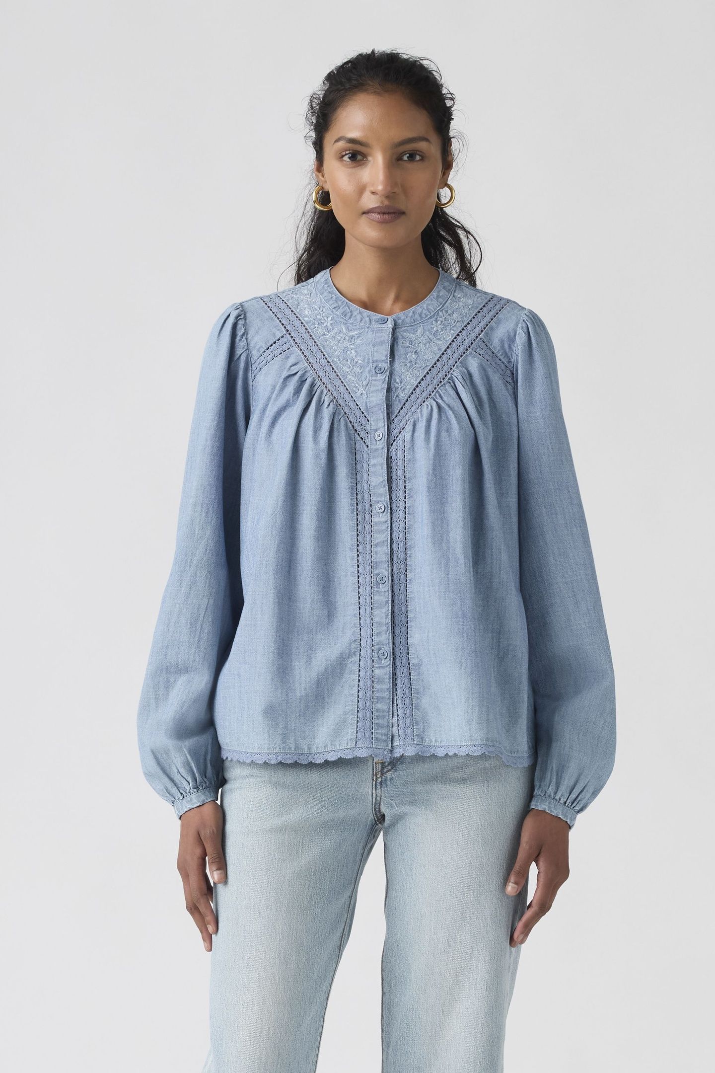 CLEO LONG SLEEVE BLOUSE 1