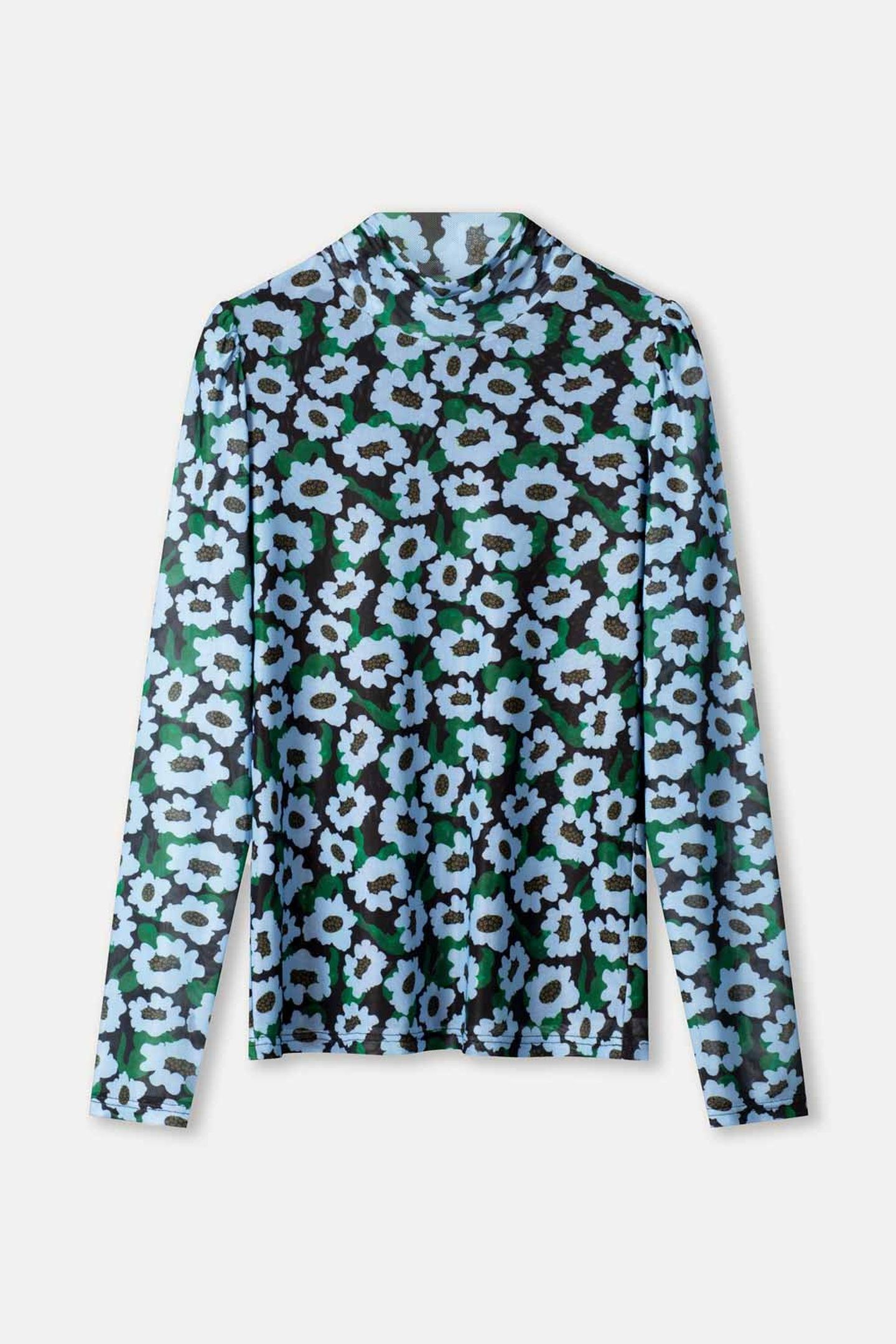 TURTLENECK - WILD FLOWERS BLUE 5