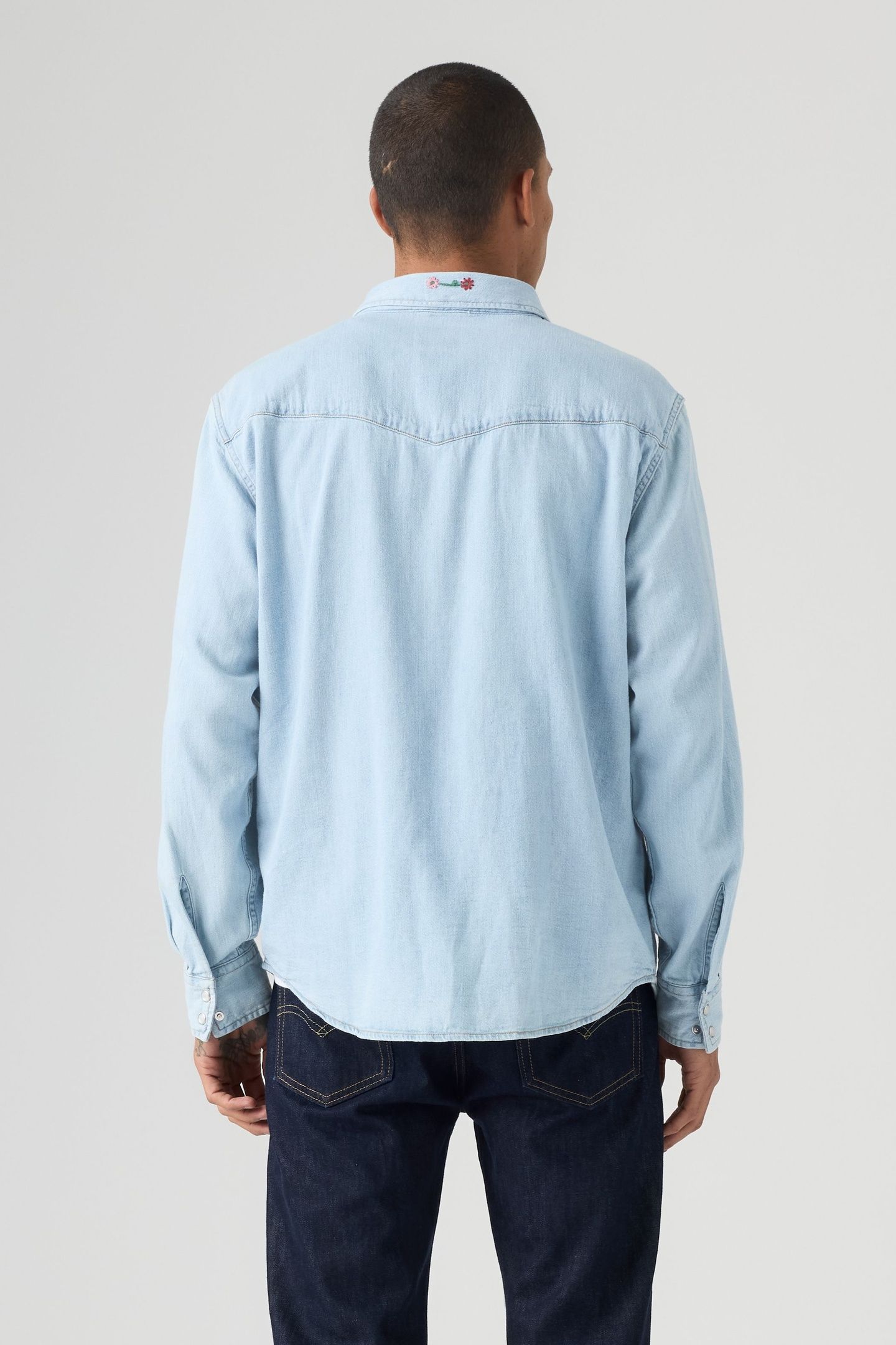 RELAXED FIT WESTERN SHIRT 3