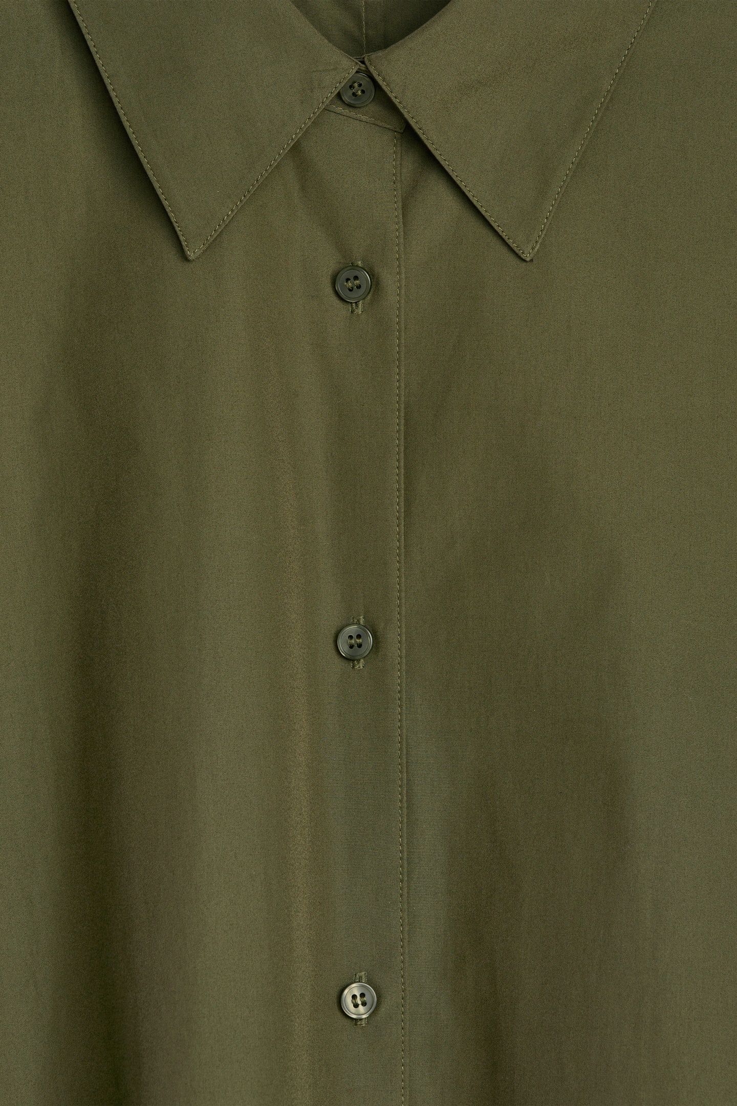 PRESS FALLA MAXI SHIRT DRESS KHAKI 4