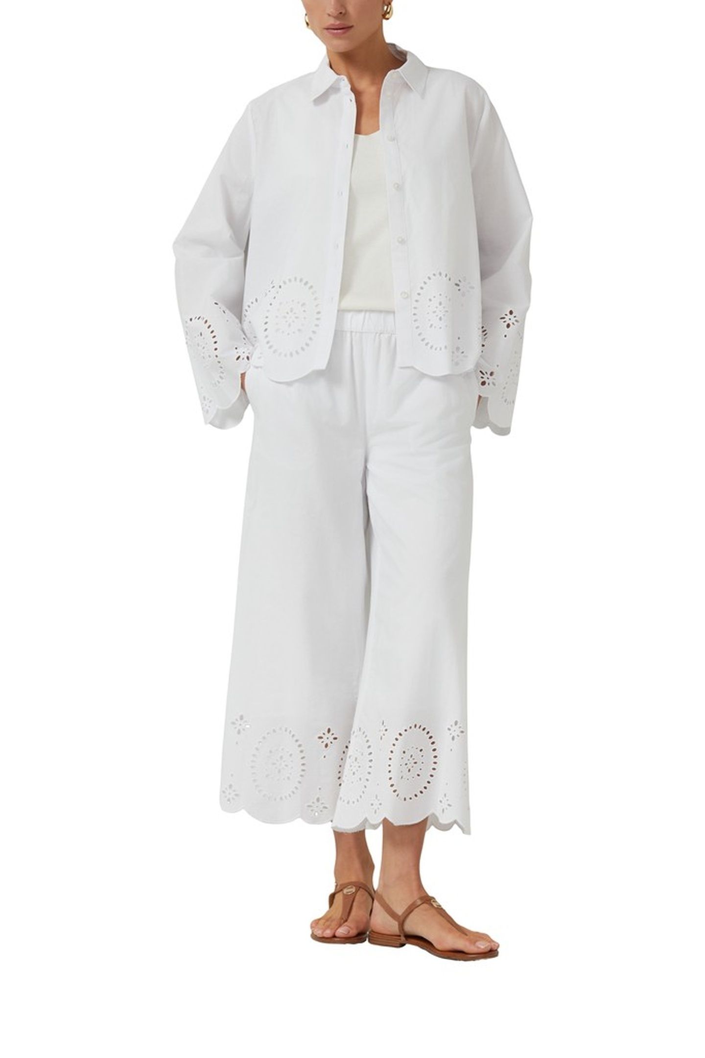 S.OLIVER PANTS WHITE 2