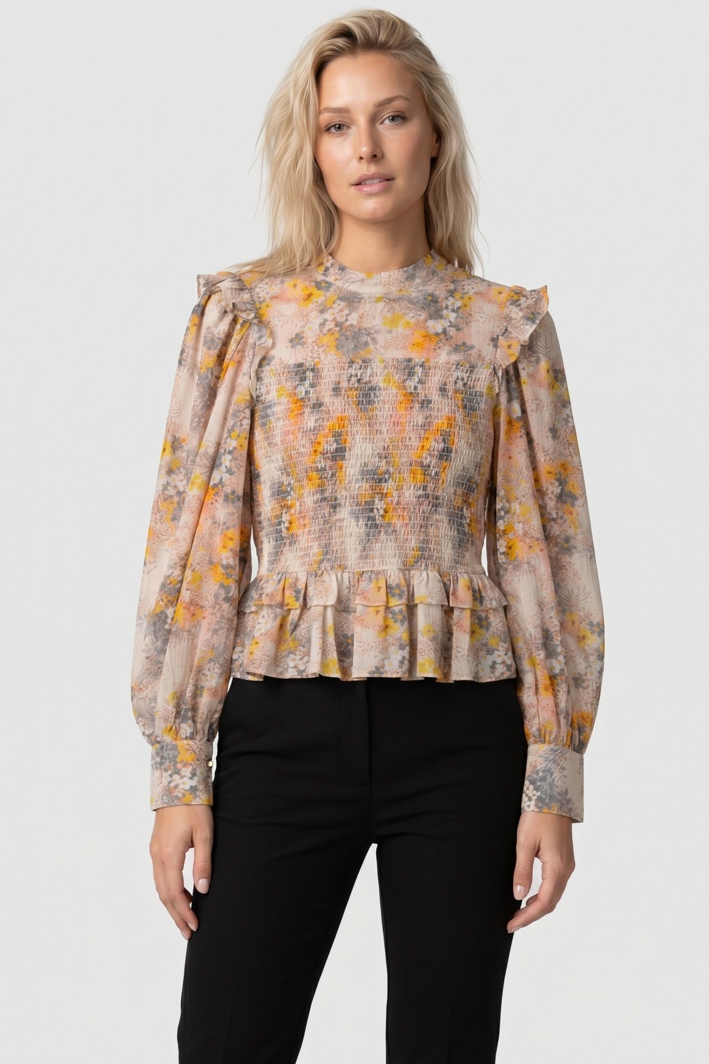 NIKO BLOUSE YELLOW 1