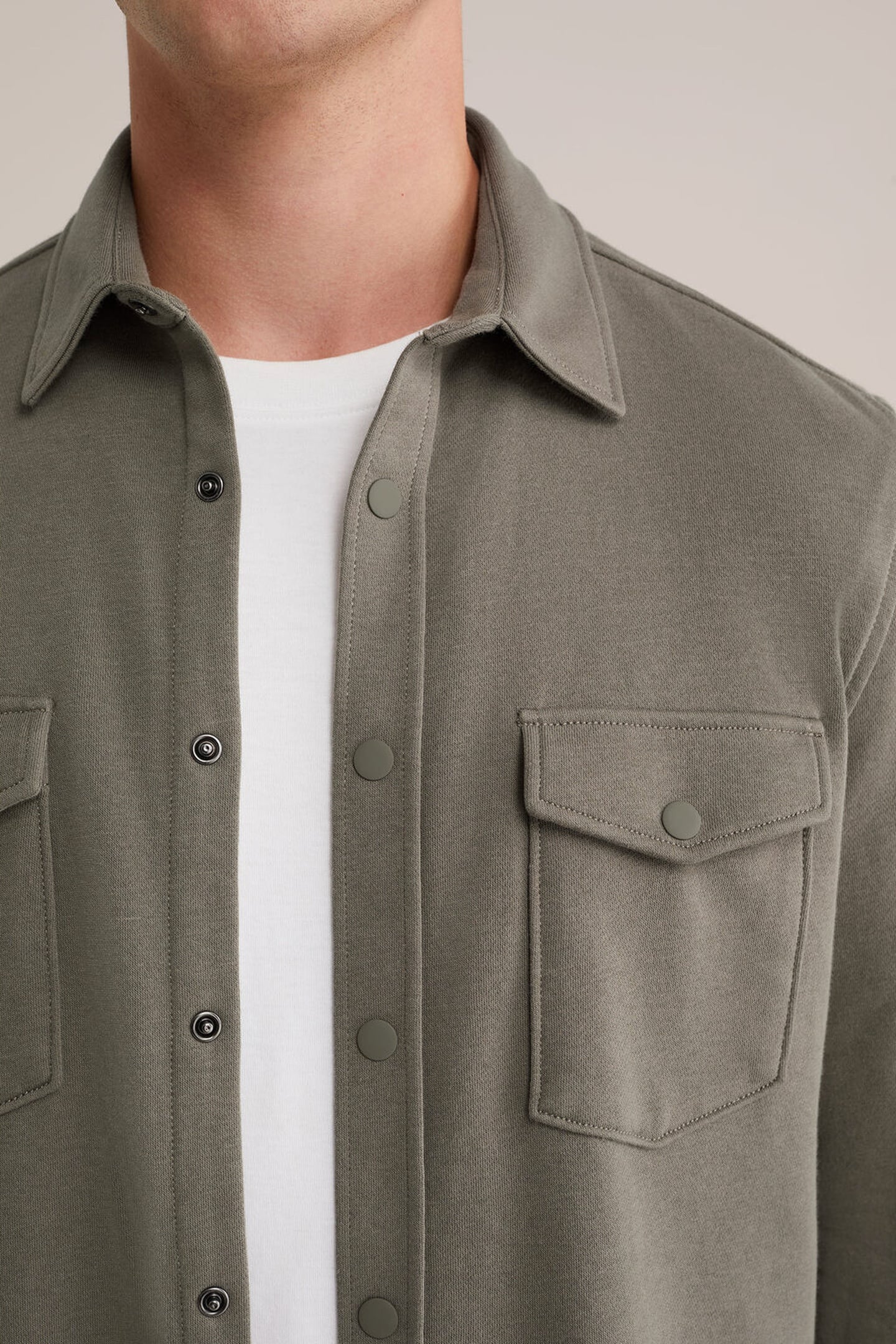 OVERSHIRT OLIVE GREEN 5