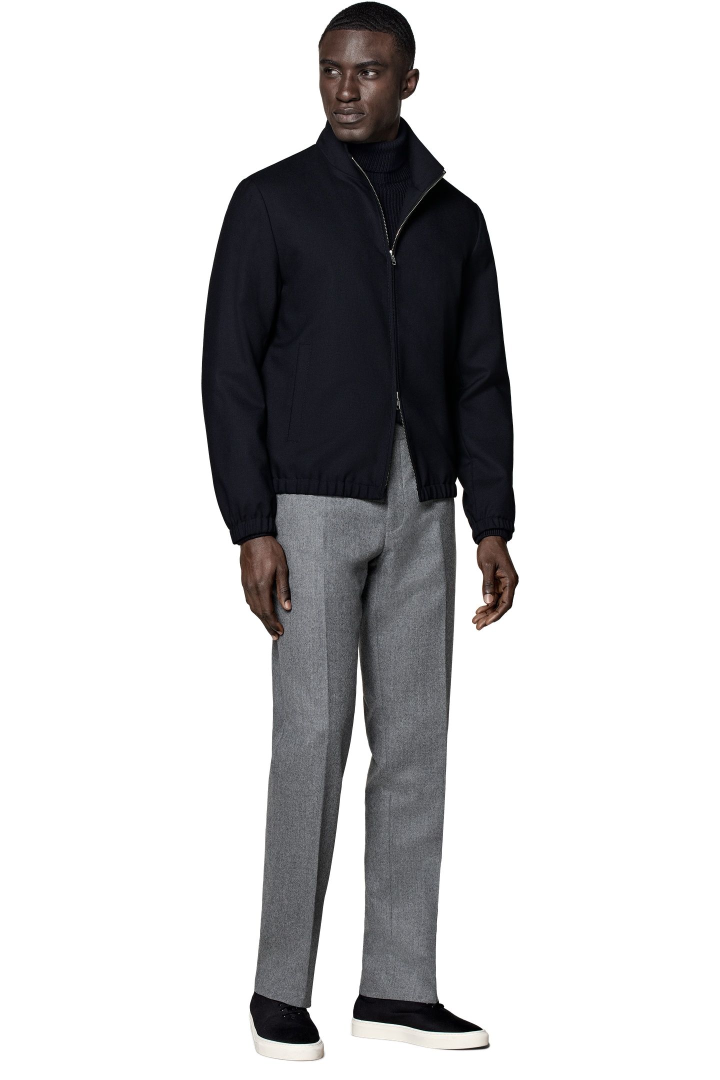 CHICAGO-NAVY CASUAL OUTERWEAR NAVY 4