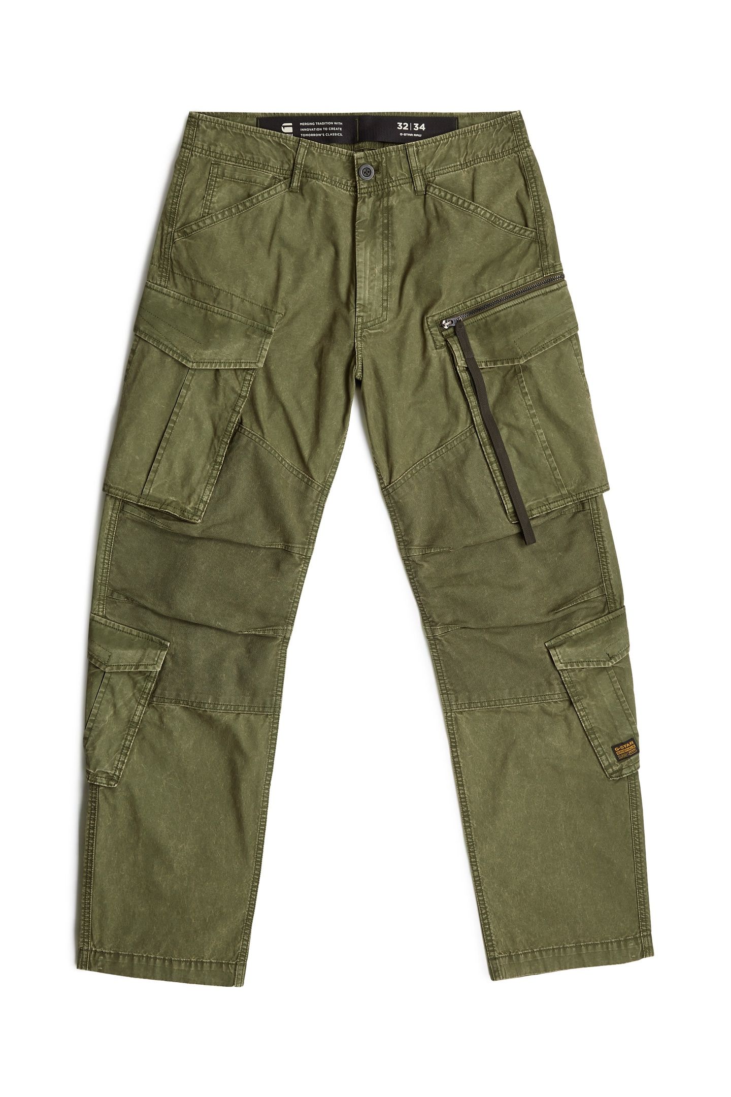 ROVIC ZIP 3D LOOSE OVERDYE SHADOW OLIVE 5