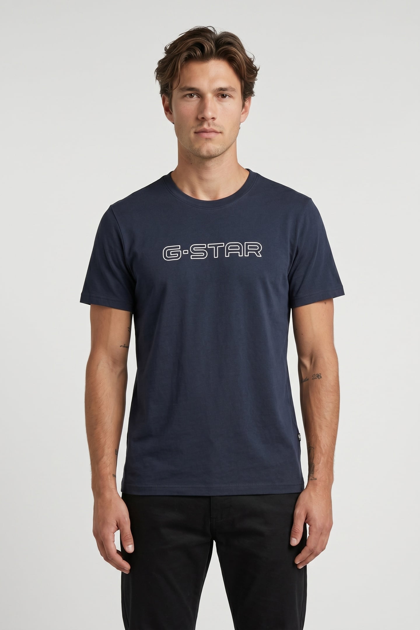 G-STAR SLIM R T S\S SALUTE 2
