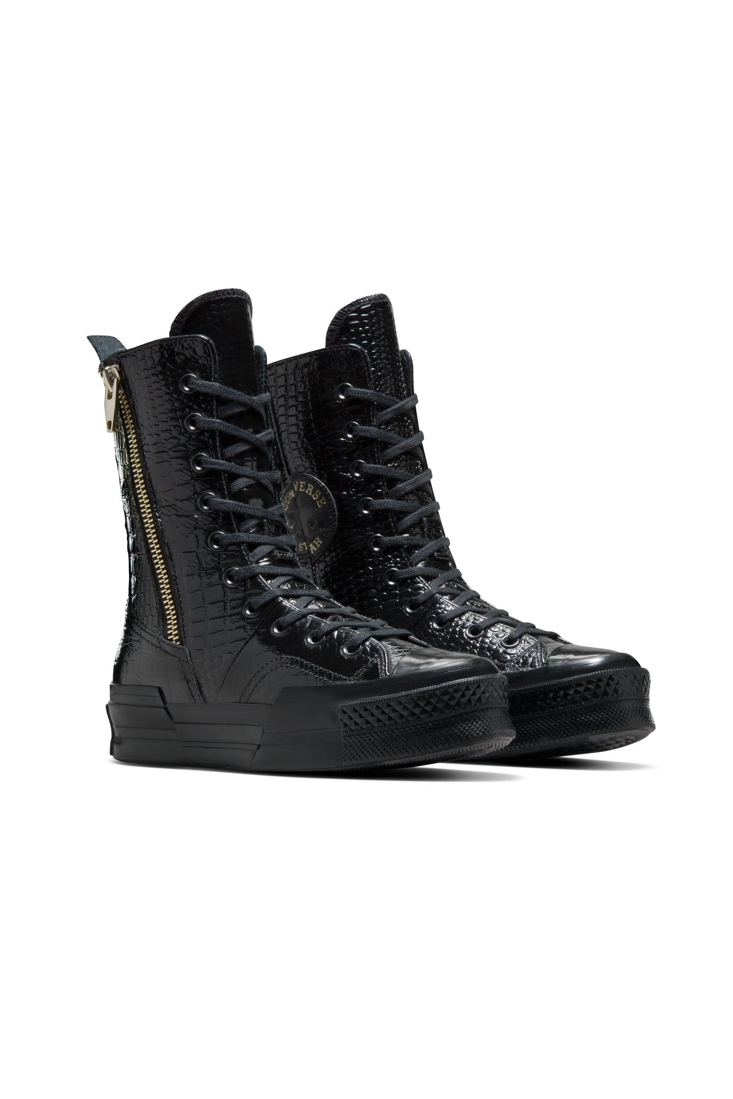 UNISEX CHUCK 70 PLUS XHI X-HI BLACK/BLACK 6