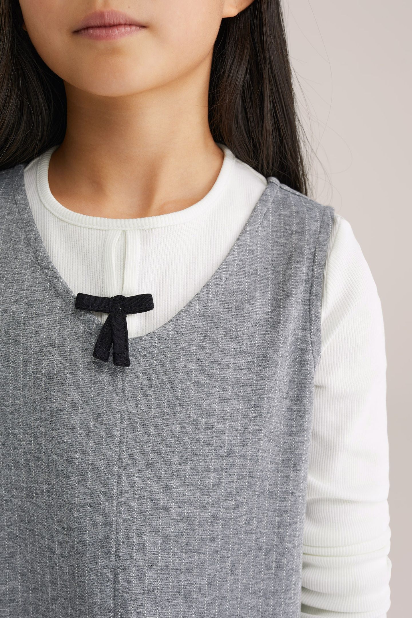 DRESS MID LENGTH GREY 6