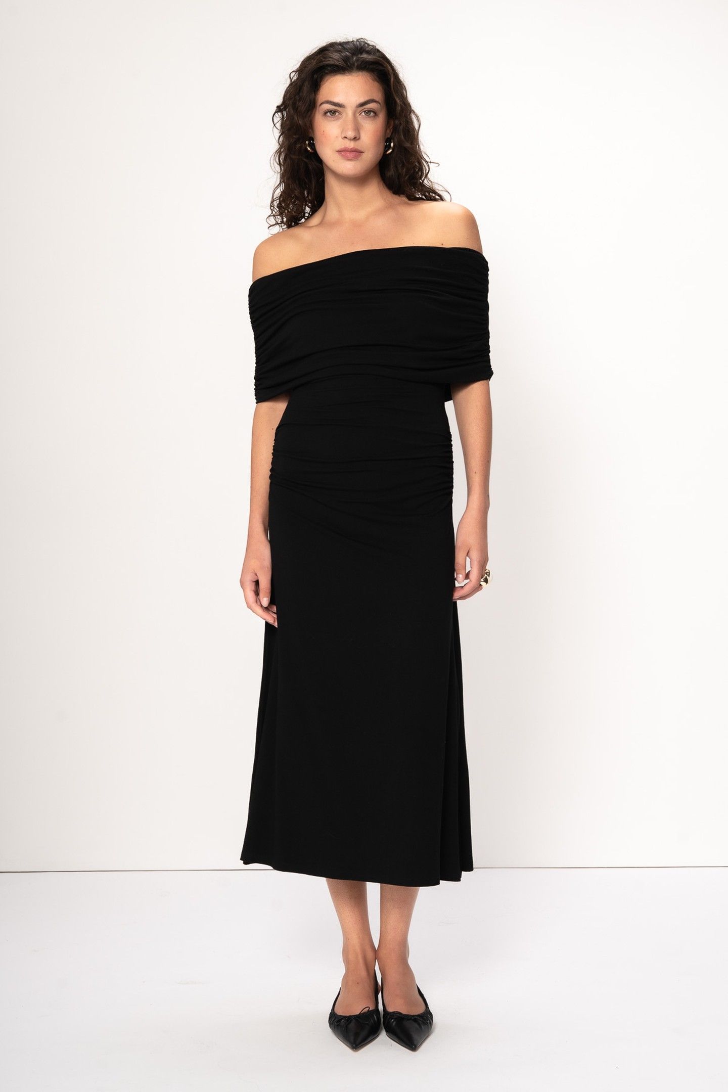 GIADA ODE DRESS BLACK 1