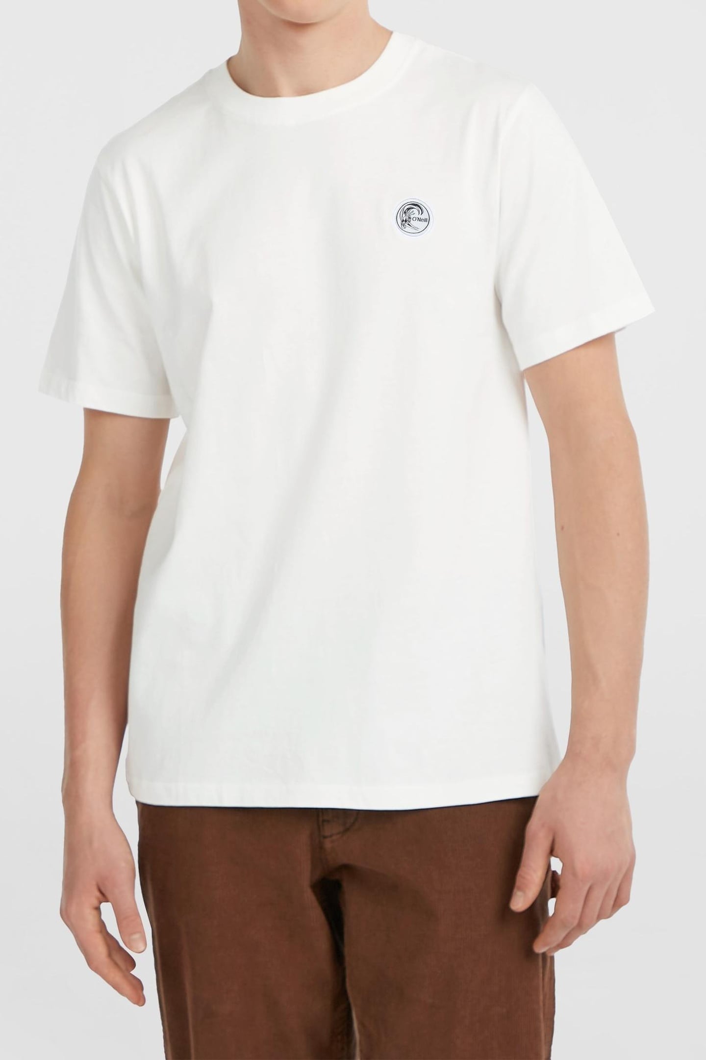 O'RIGINALS BADGE T-SHIRT SNOW WHITE 2