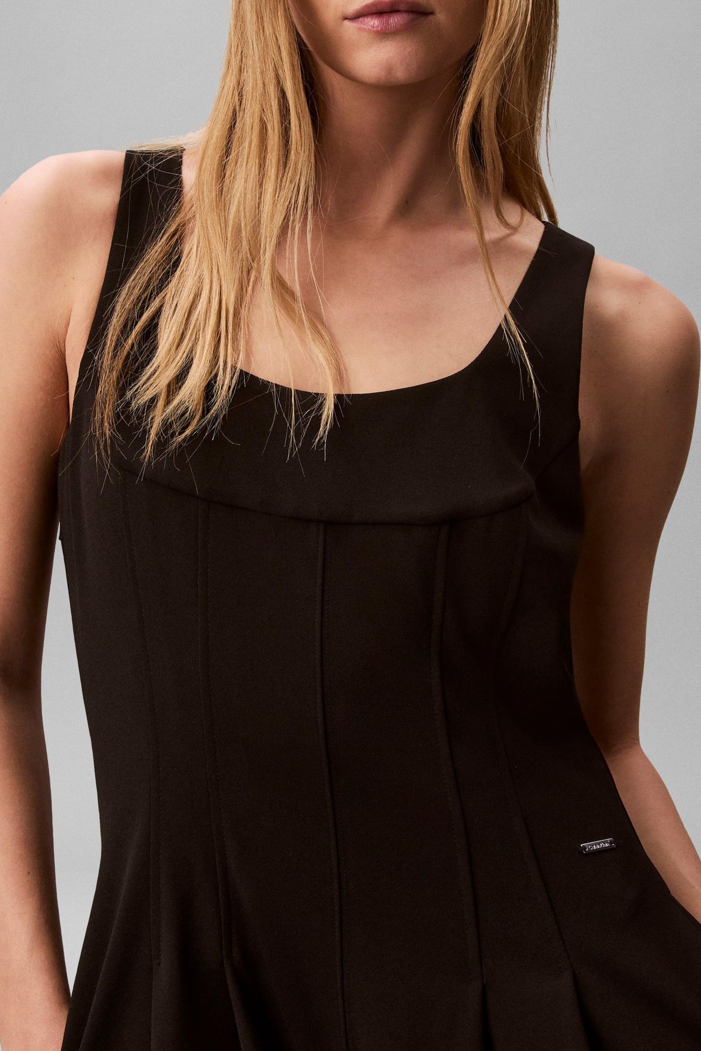 SCUBA CREPE JUMPSUIT BLACK 6
