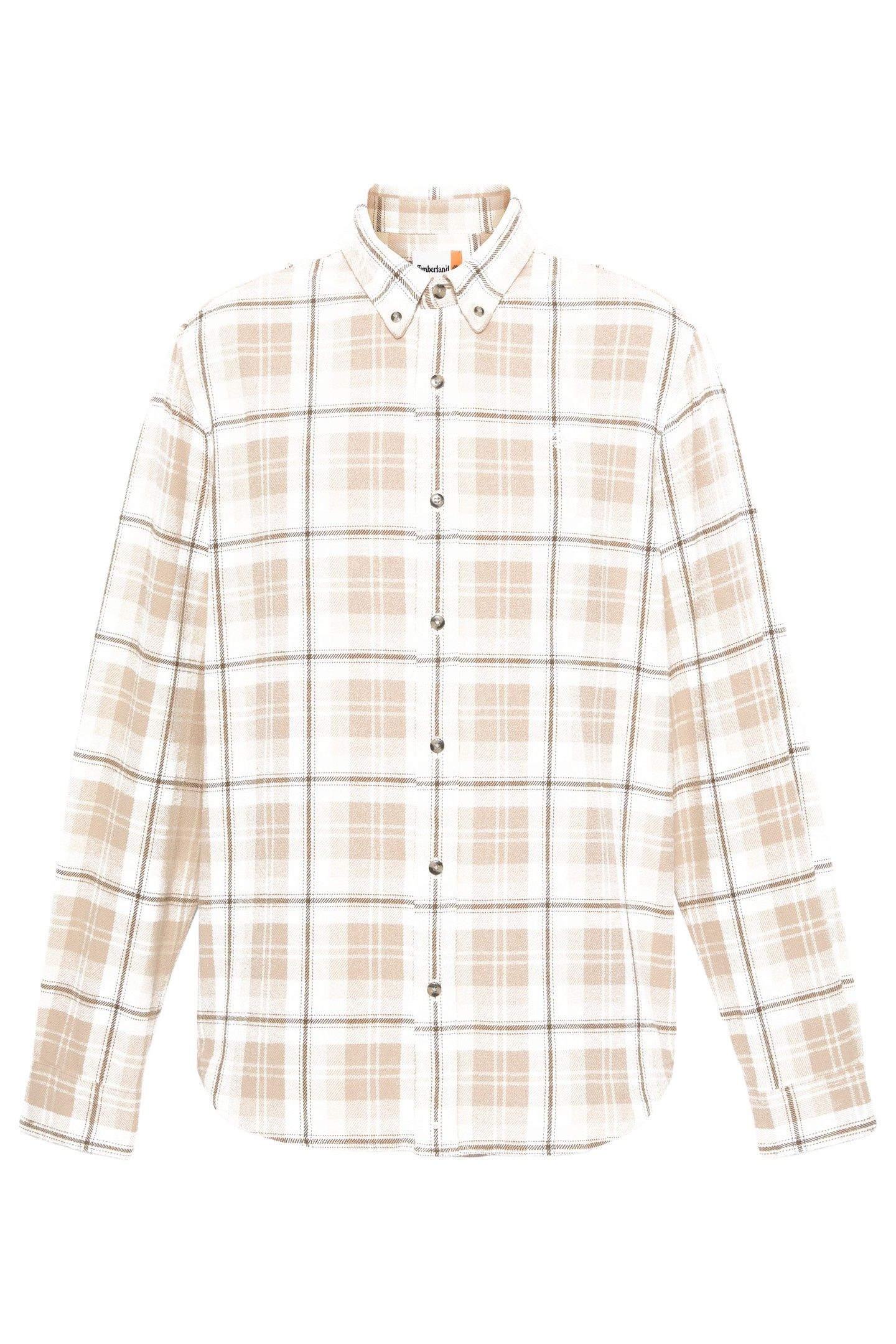 MIDWEIGHT FLANNEL CHECK SHIRT ANGORA YD 3