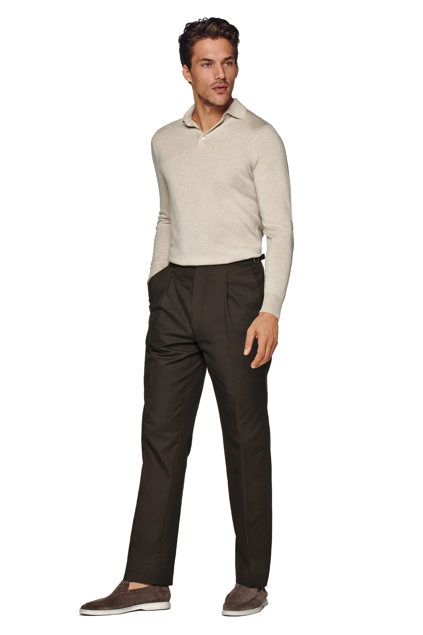 LS POLO LUX POLO SAND 1