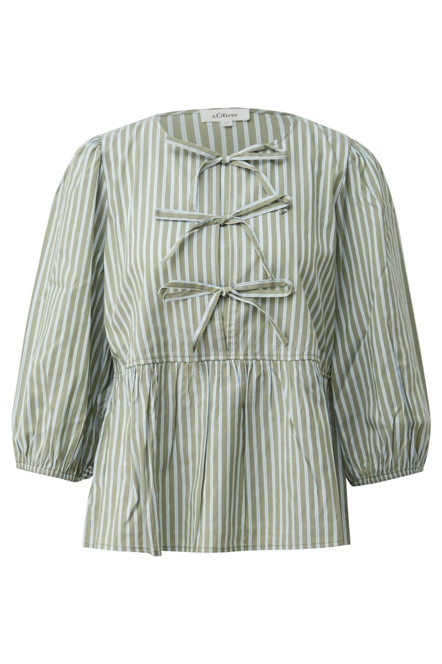 S.OLIVER BLOUSES ARMY GREEN 2