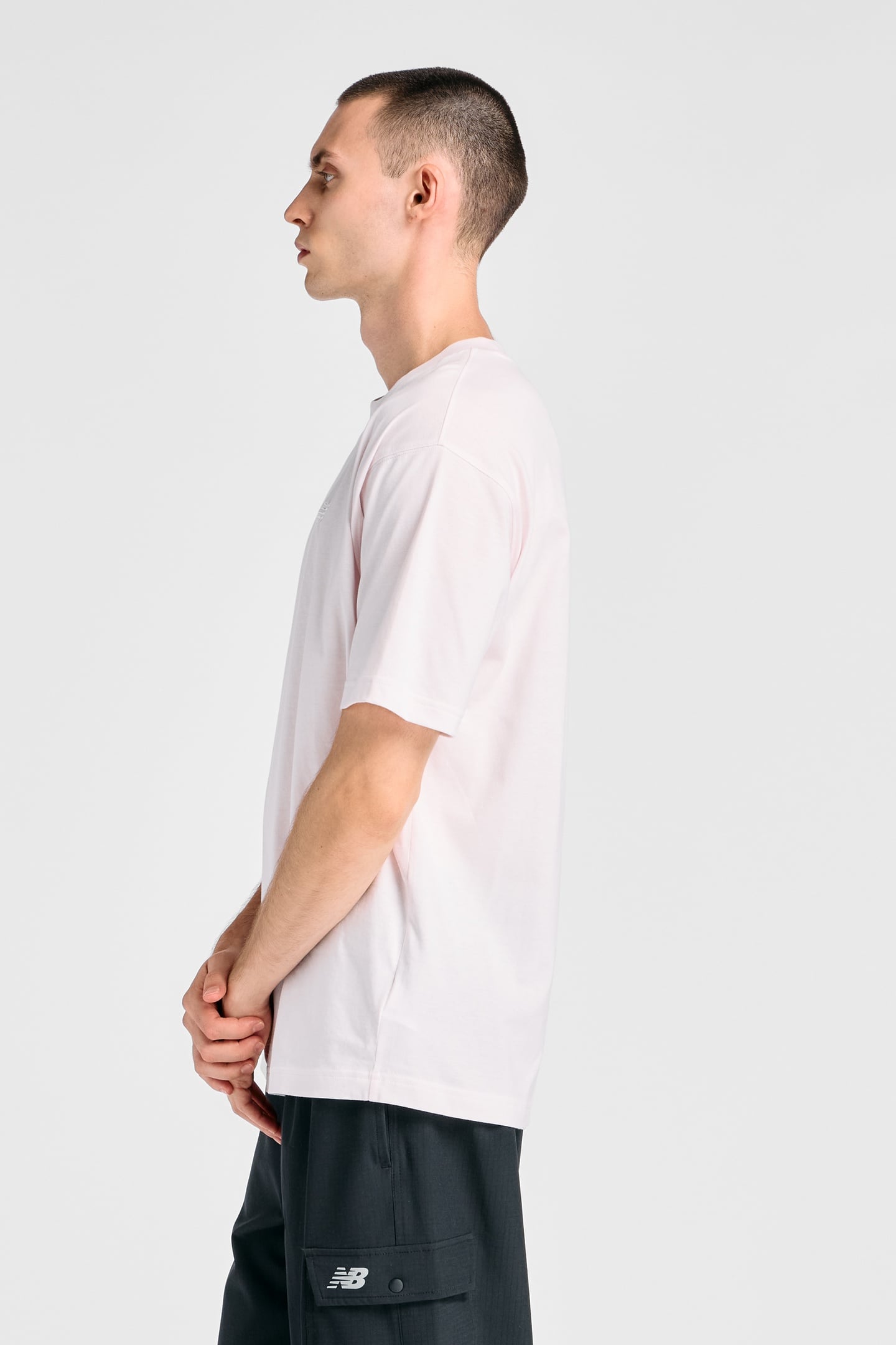 SPORT ESSENTIALS COTTON T-SHIRT PINK SALT 3