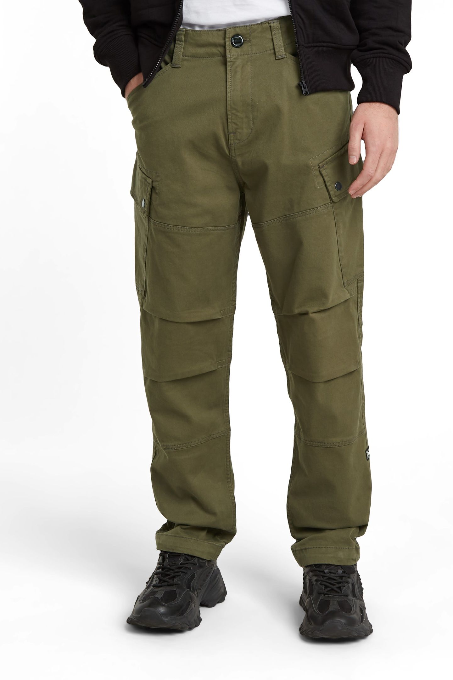 ROXIC STRAIGHT TAPERED CARGO PANT SHADOW OLIVE 2