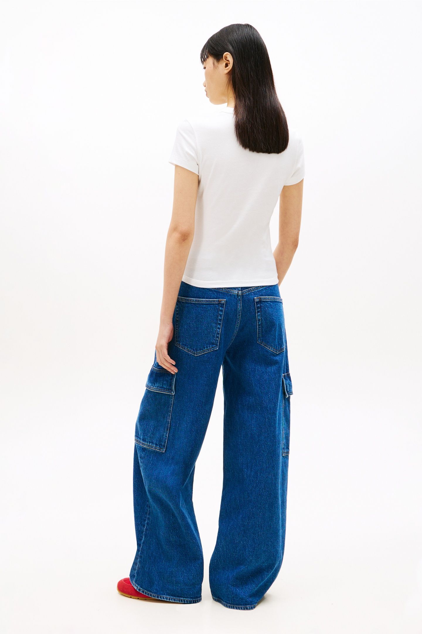 TJW SLIM WAVY FLAG T-SHIRT ECRU 4