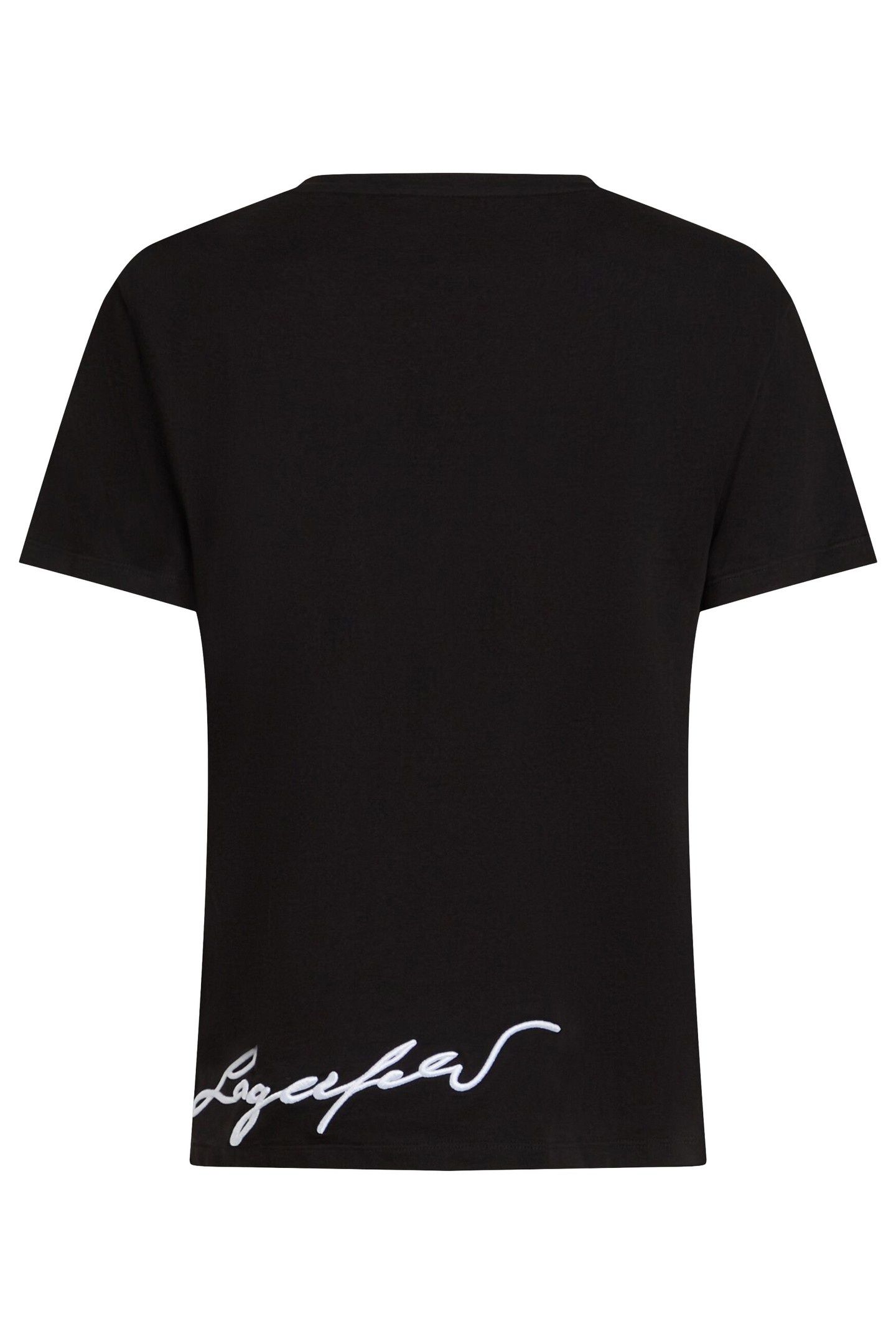 SIGNATURE EDGE V-NECK T-SHIRT BLACK 2