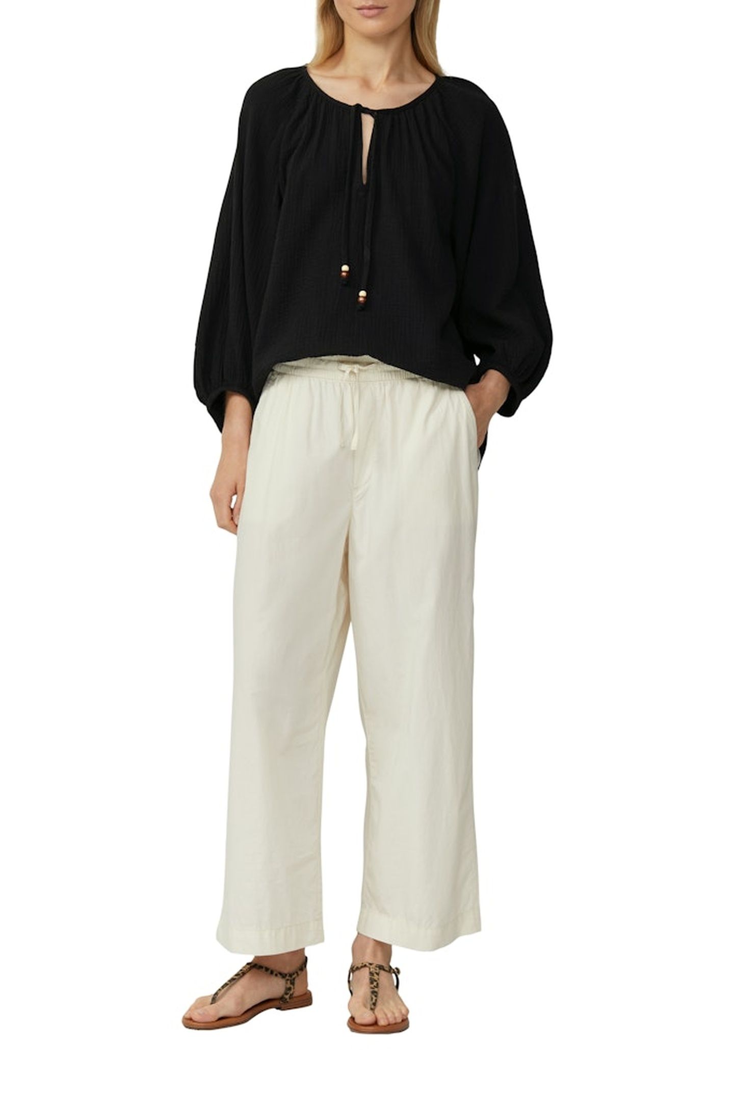 S.OLIVER BLOUSES BLACK 2