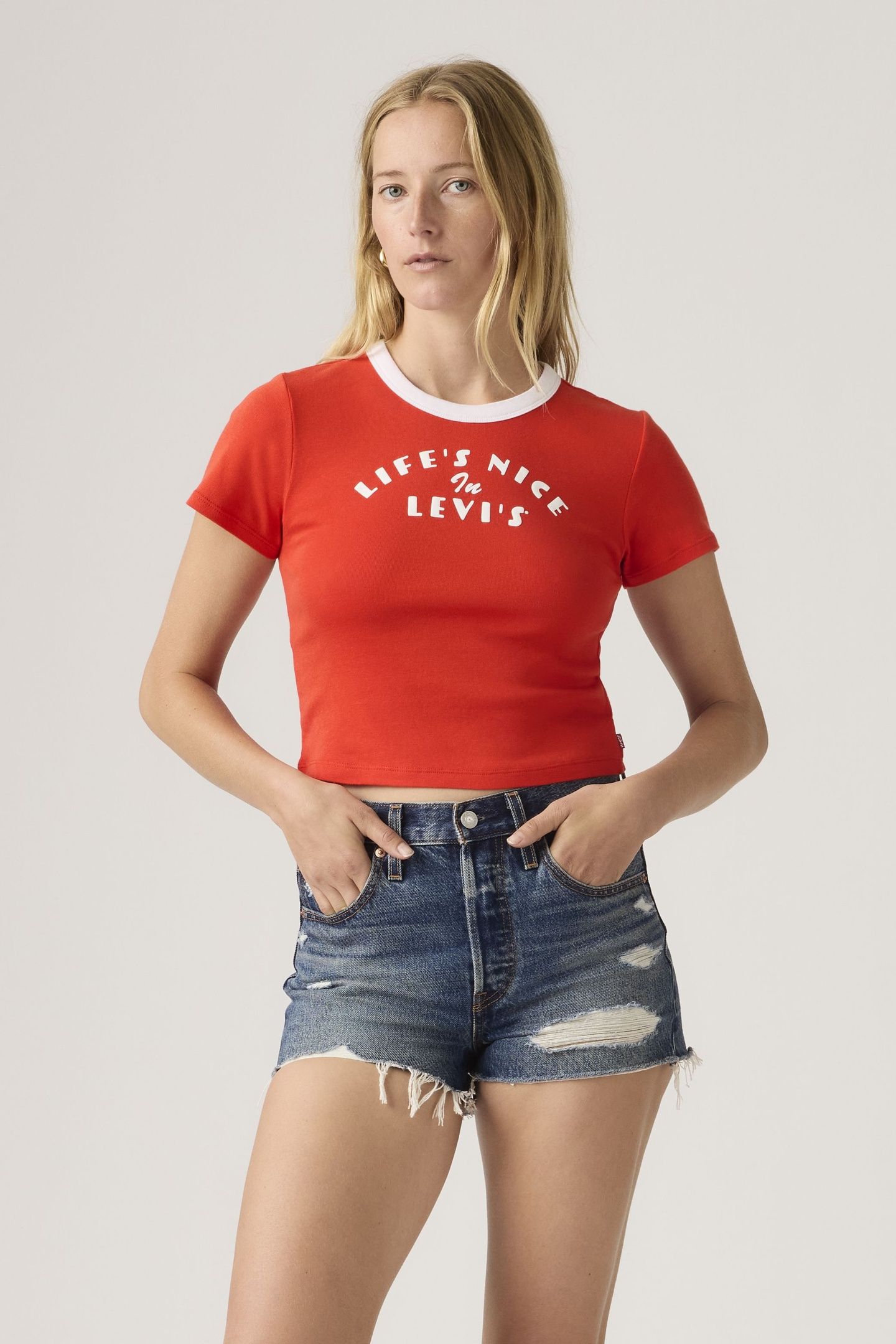 GRAPHIC RINGER MINI TEE 1