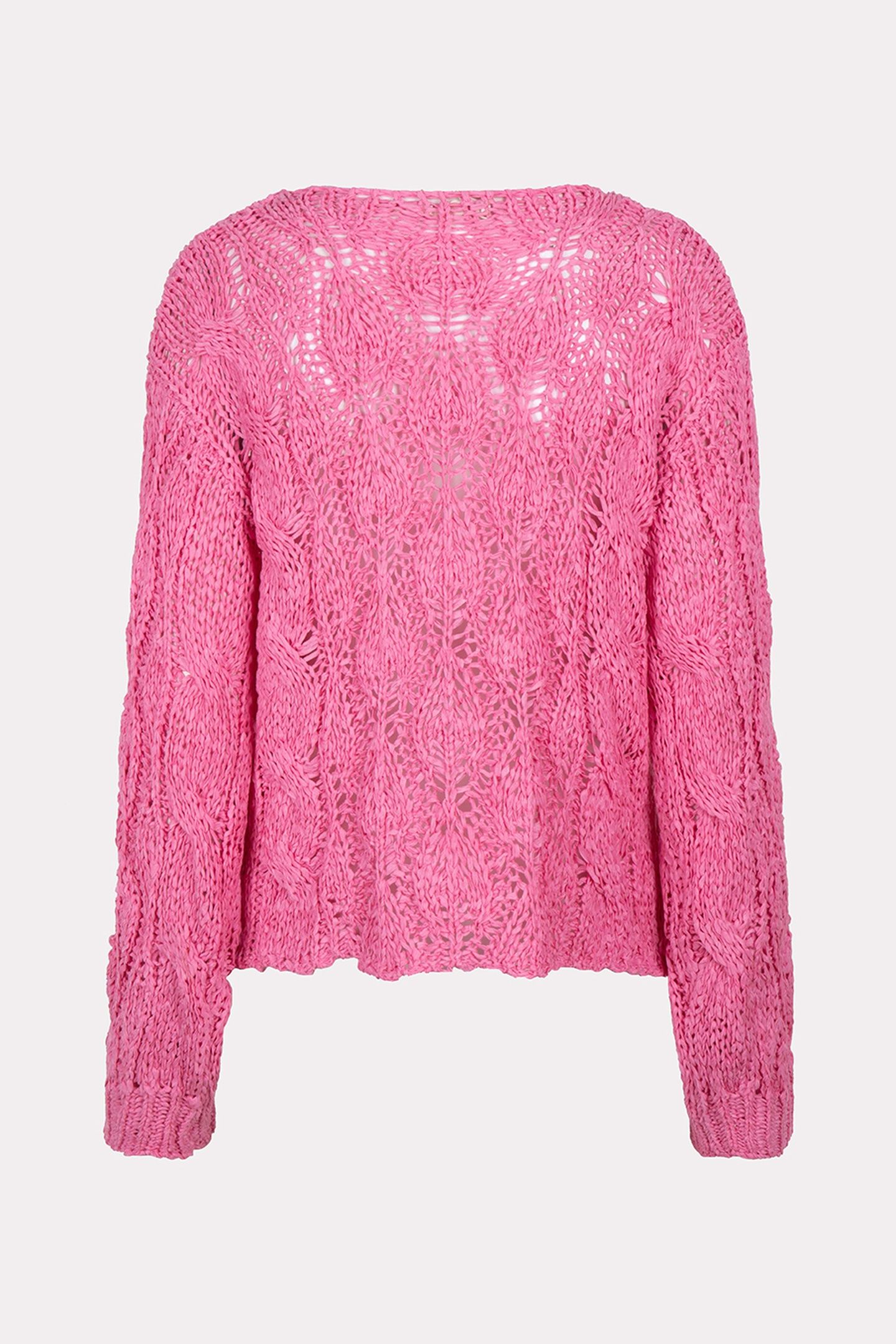 SWEATER CABLE TAPE YARN ROSE 6