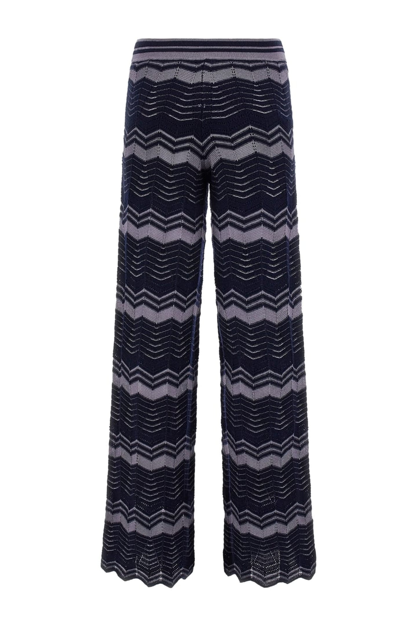 RITA WIDE LEG PANT S NAVY AND SPRING IRIS 2