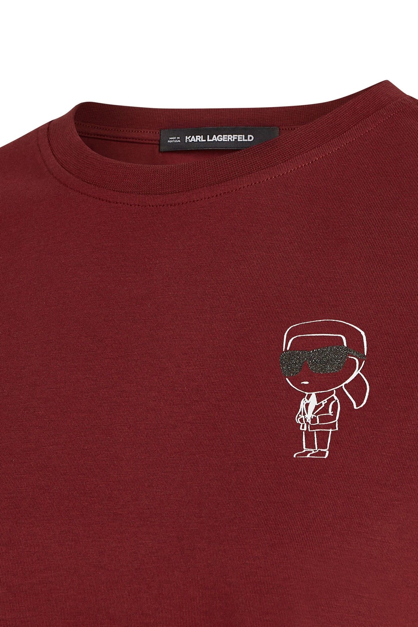 IKON PRINT T-SHIRT TAWNY PORT 3