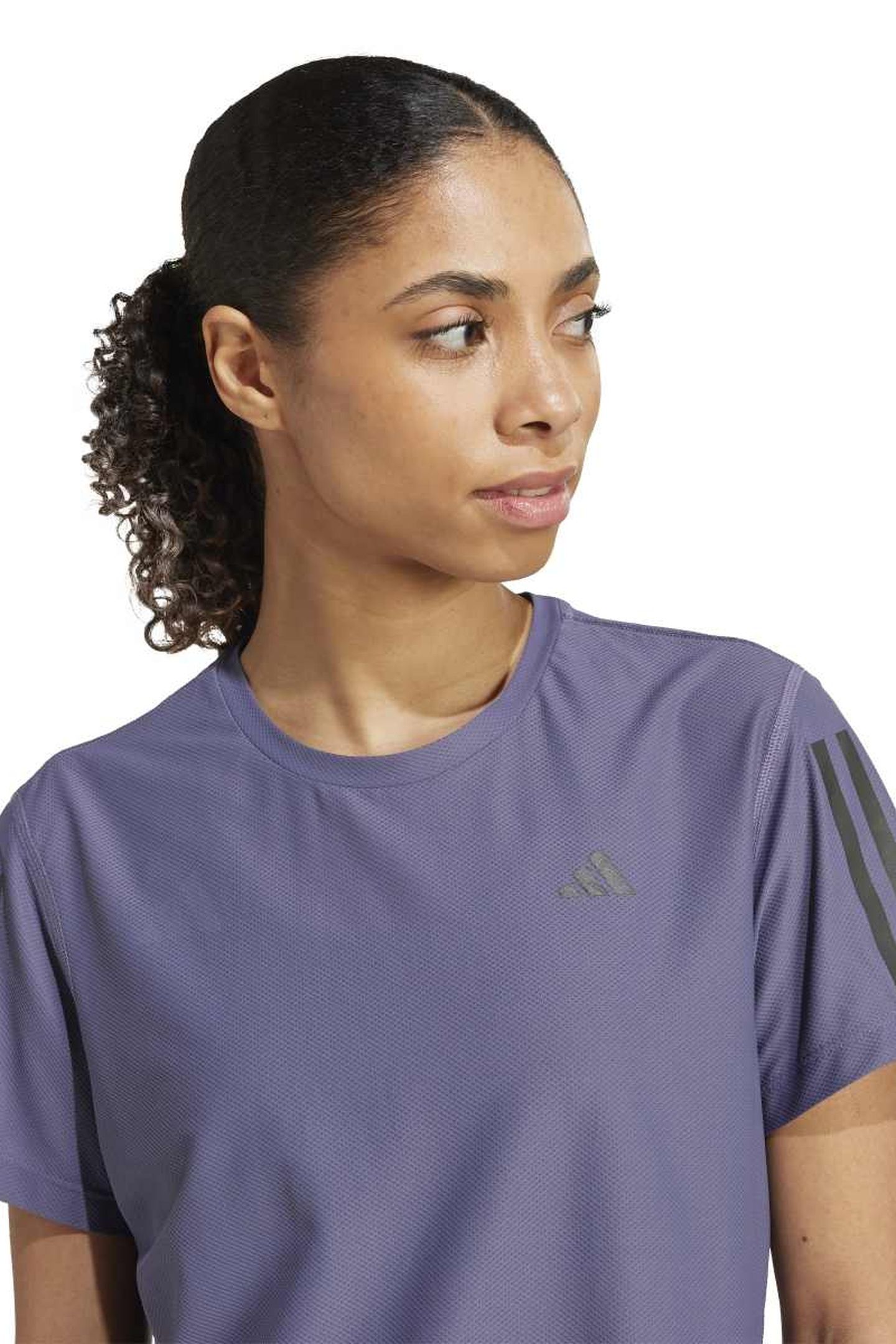 PERFORMANCE OWN THE RUN T-SHIRT PRELOVED VIOLET 3