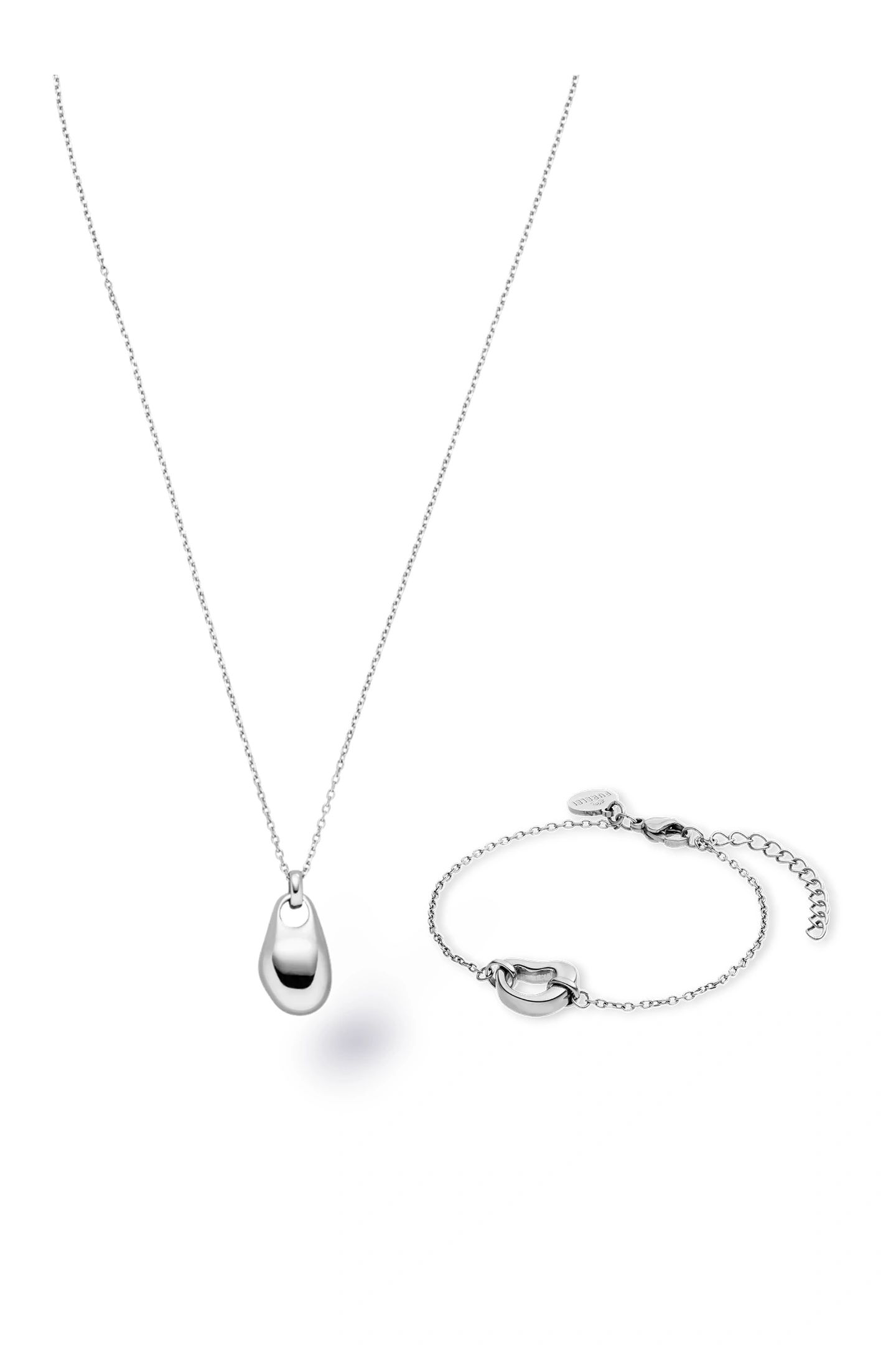 JEWELRY BOX ORGANIC SET SILVER 4