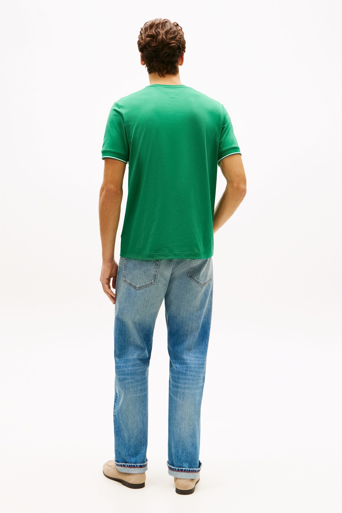 PERFORMANCE TIPPED T-SHIRT NOUVEAU GREEN 3