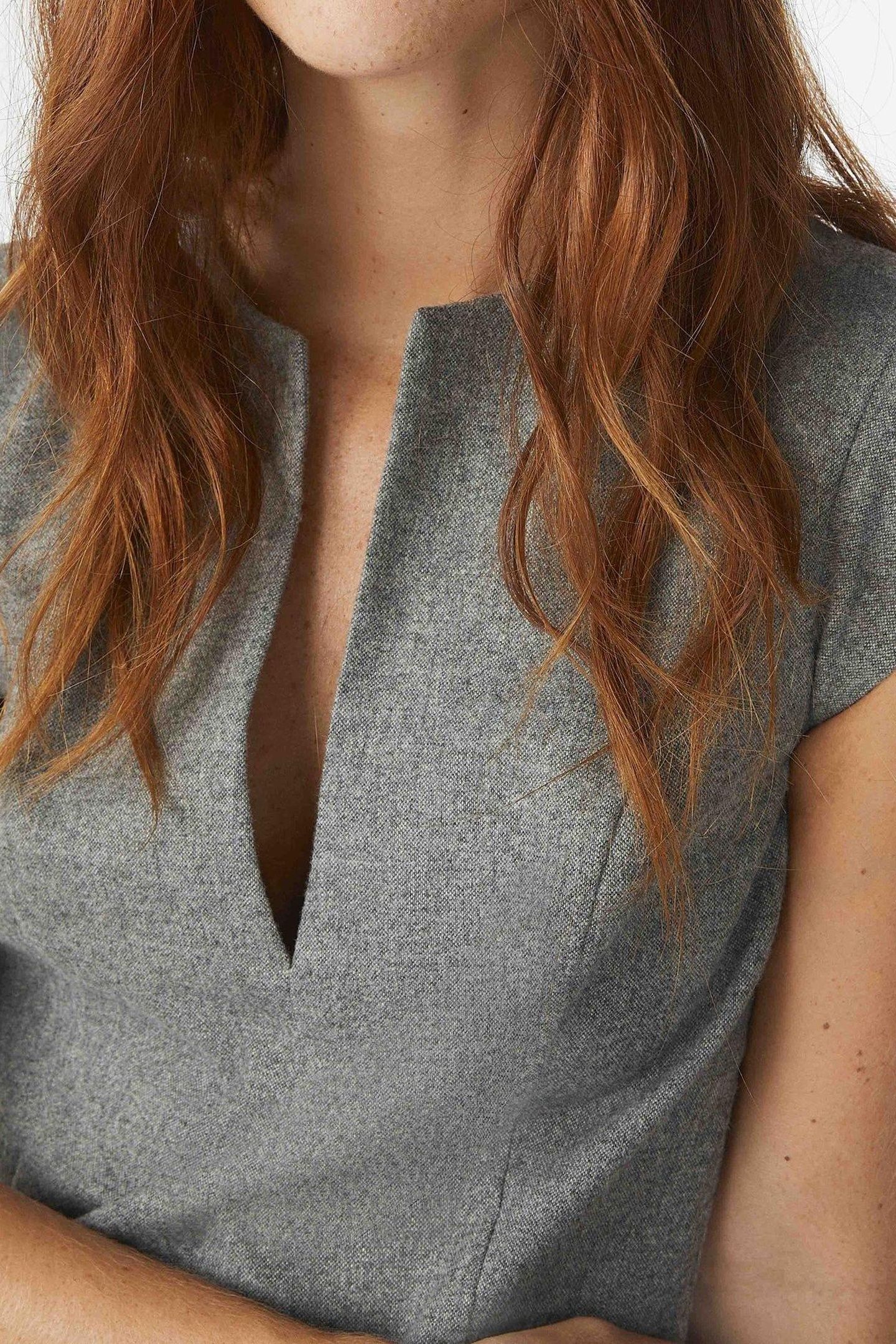 ROBE DORNELLE GRIS 5
