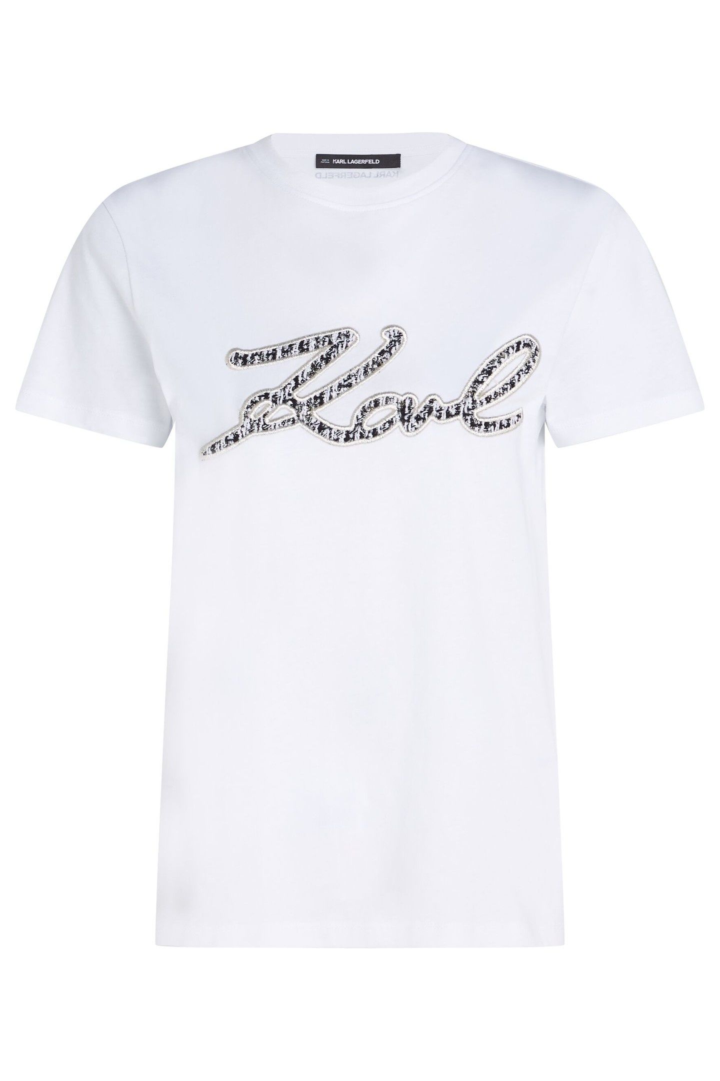 BOUCLE KARL SIGNATURE T-SHIRT WHITE 3