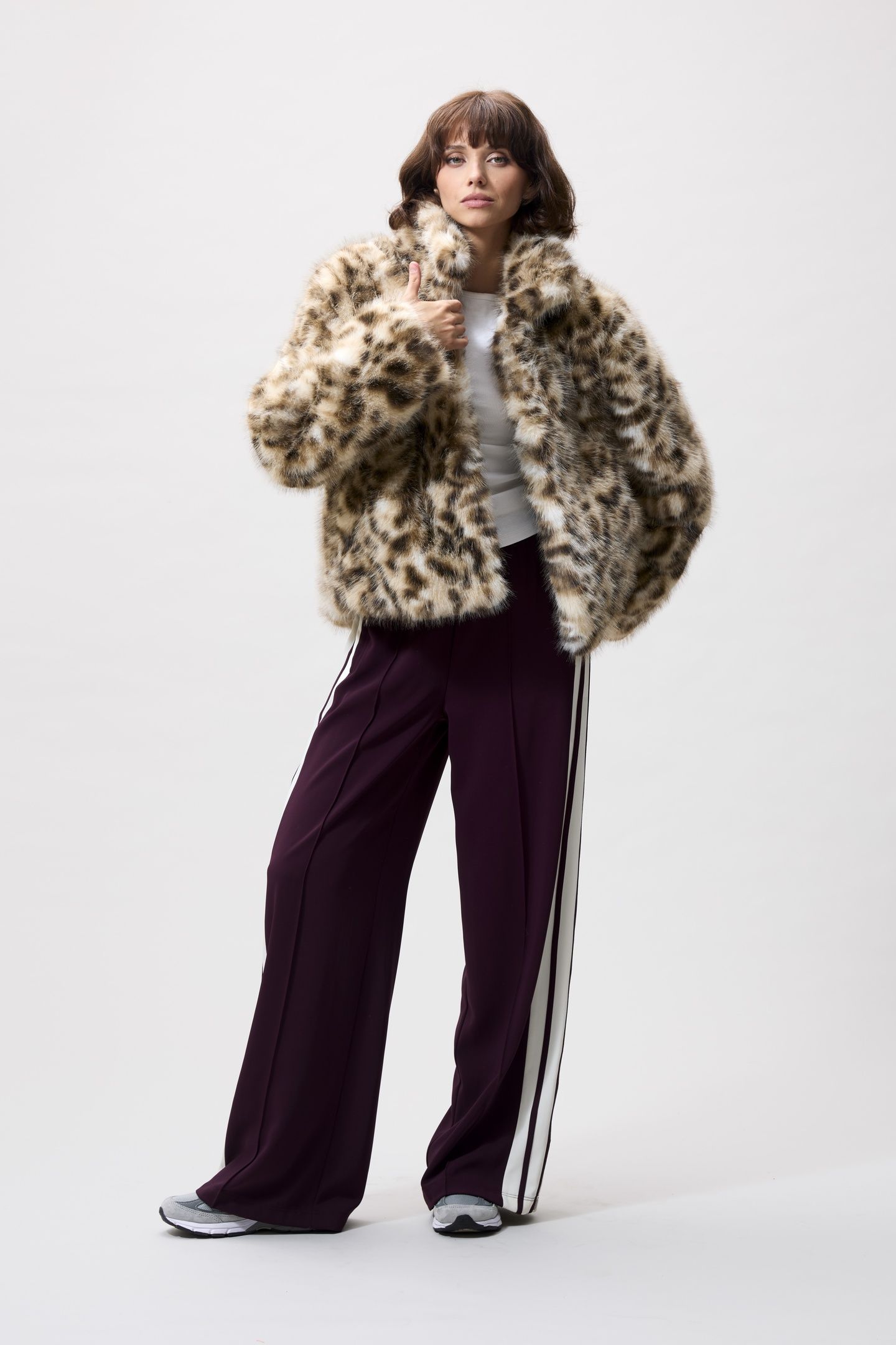 LEOPARD FUR JACKET FAKE FUR 2