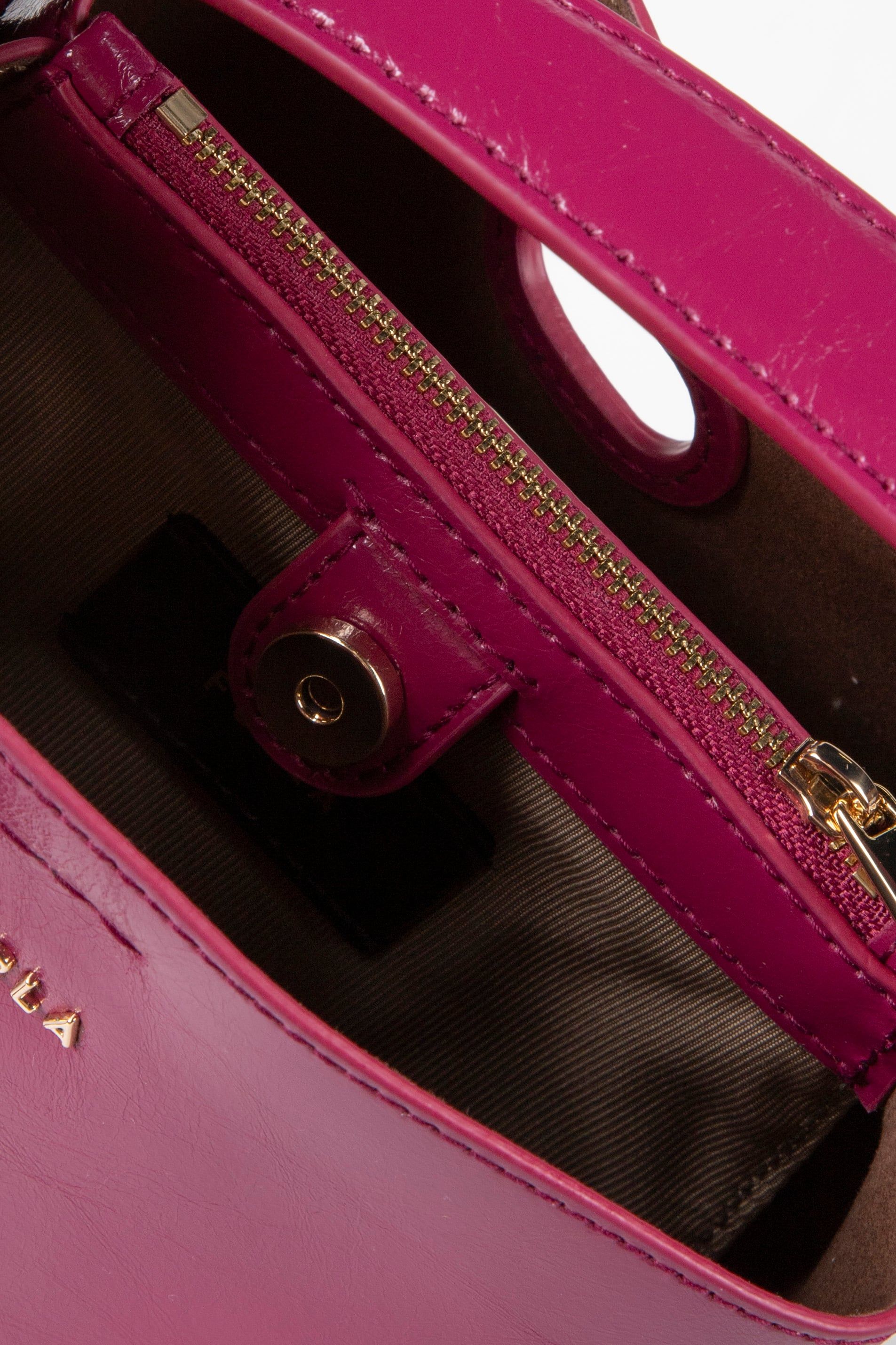 DANAE MINI BUCKET BAG RASPBERRY 4