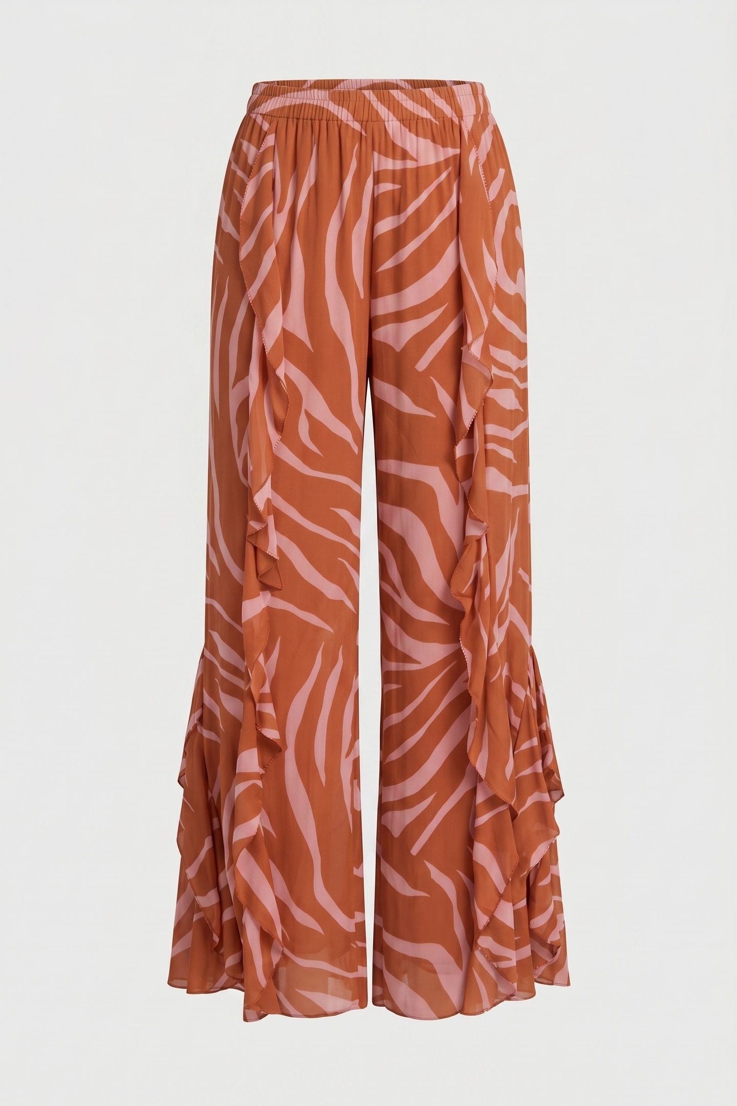 DEAN FLOWY TROUSERS BROWN 3