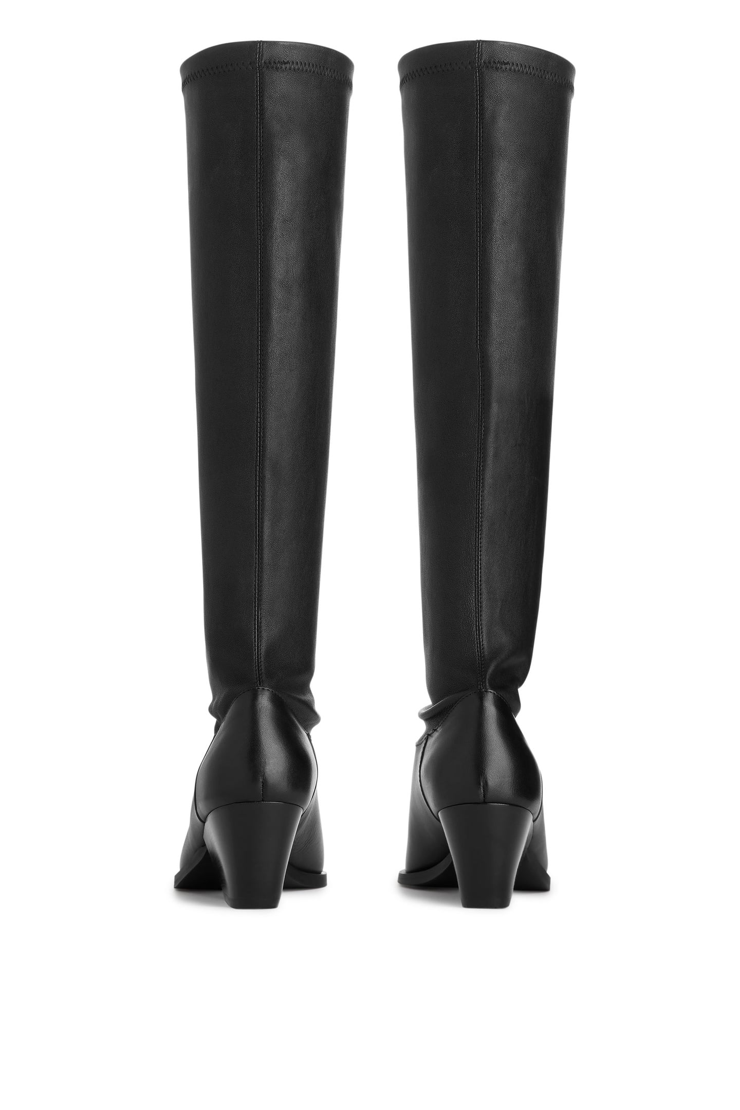 ANGELINE STRETCH COWBOY BOOT BLACK 3