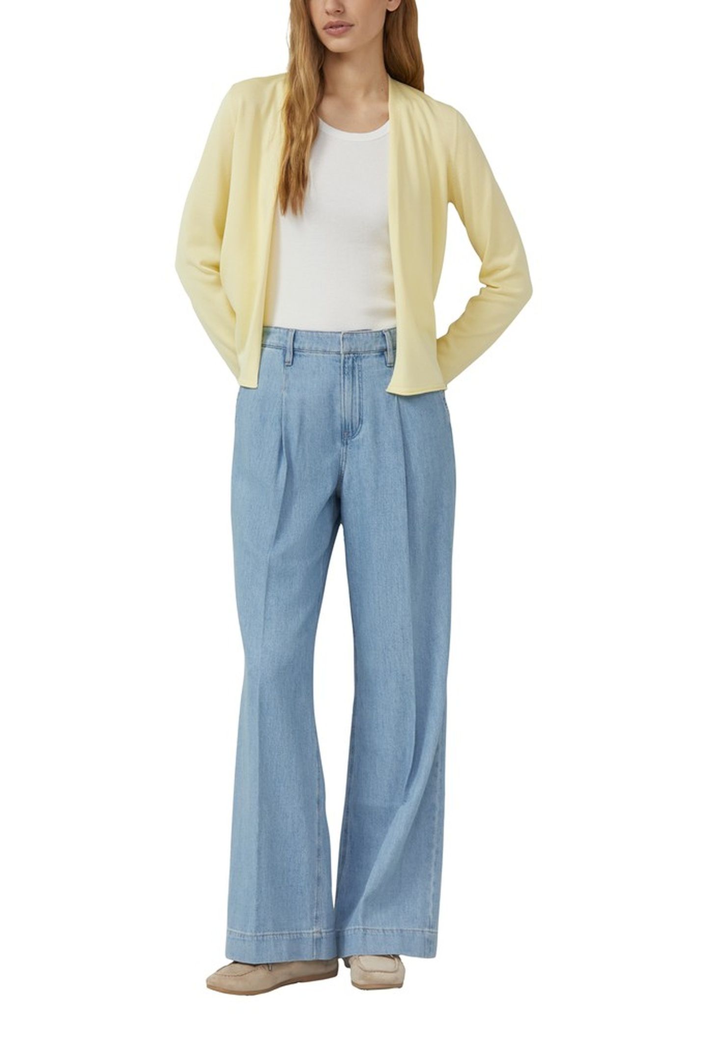 S.OLIVER CARDIGAN YELLOW 2