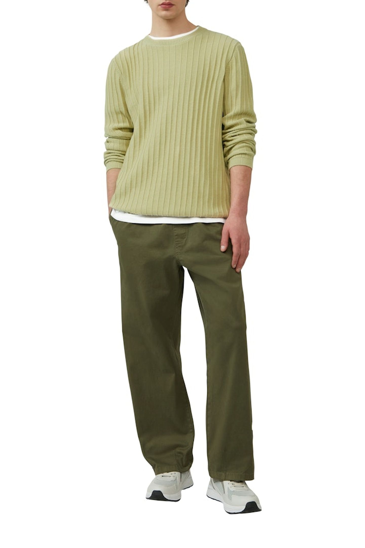 S.OLIVER-QS PULLOVER GREEN 2